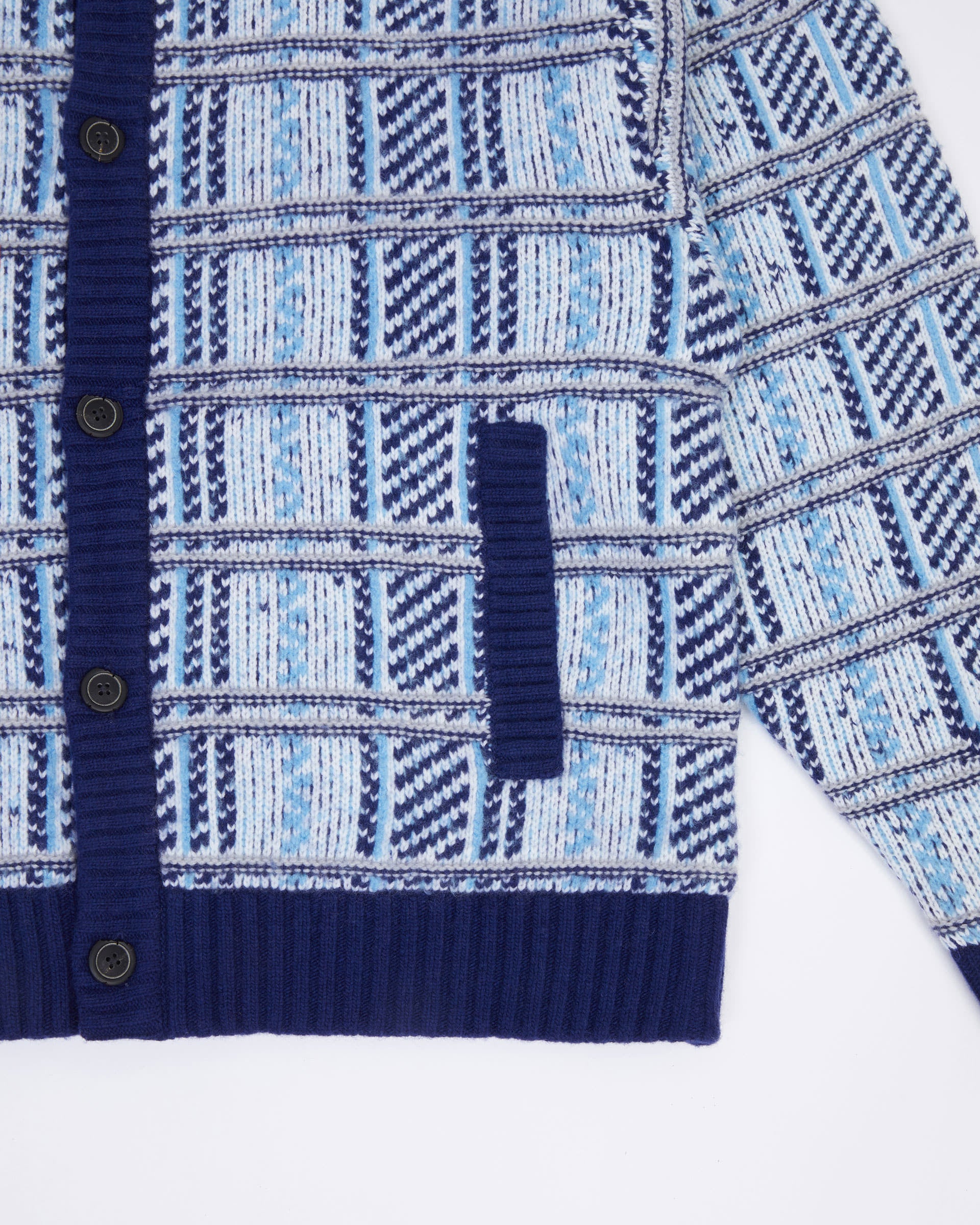Ader Error - Lota cardigan (Sky blue) product image 8 | TRAB K-Fashion Australia