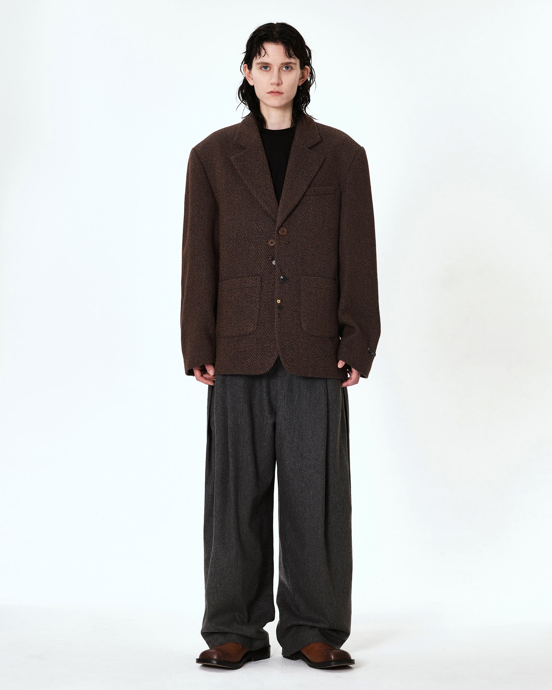 Ader Error - Urft blazer (Brown) product image 5 | TRAB K-Fashion Australia
