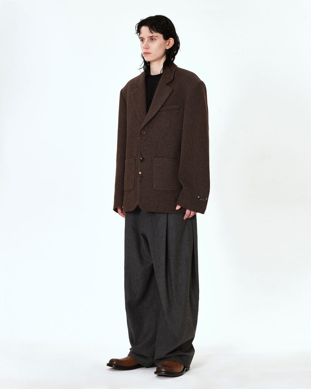 Ader Error - Urft blazer (Brown) product image 6 | TRAB K-Fashion Australia