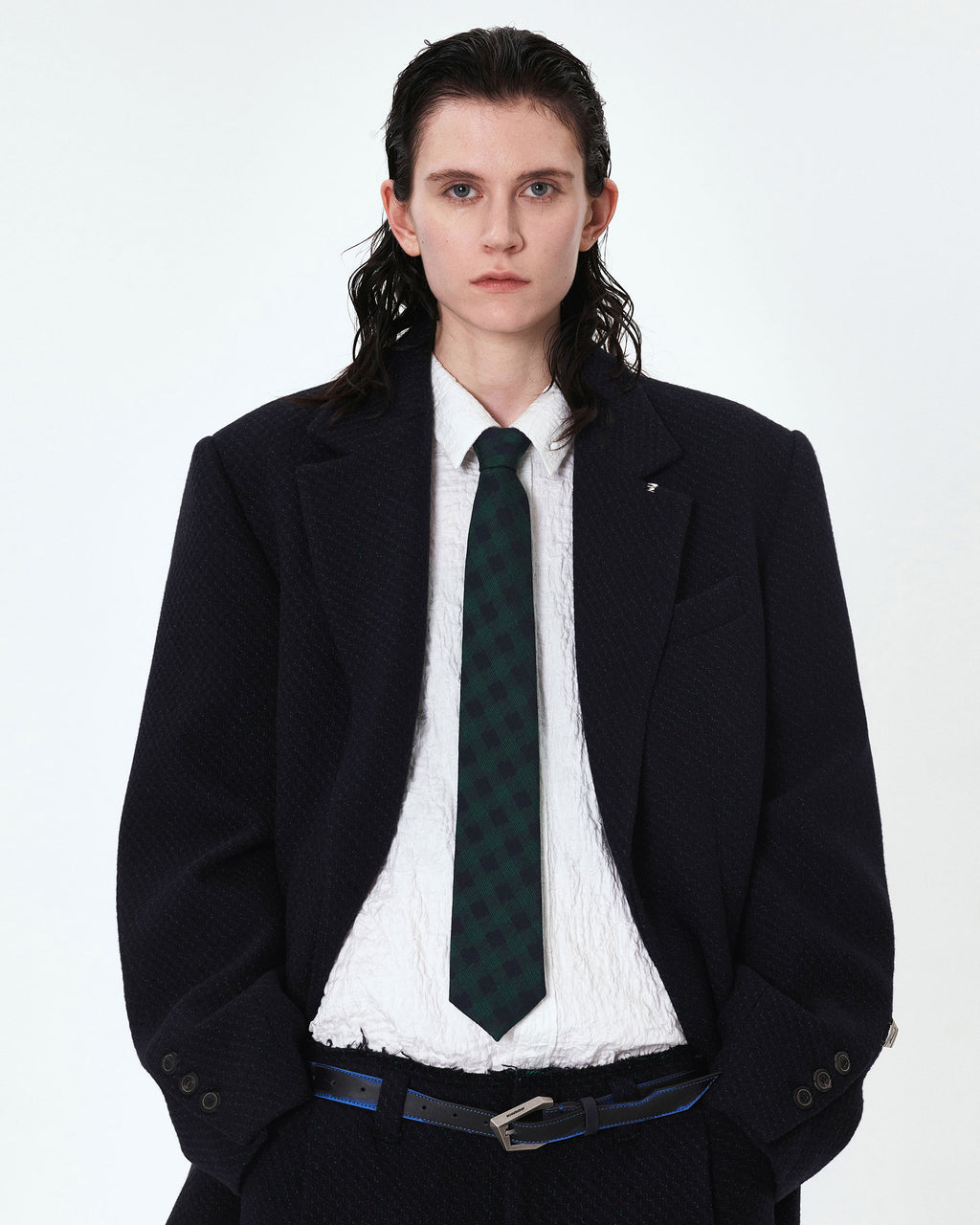 Ader Error - Veles blazer (Noir) product image 2 | TRAB K-Fashion Australia