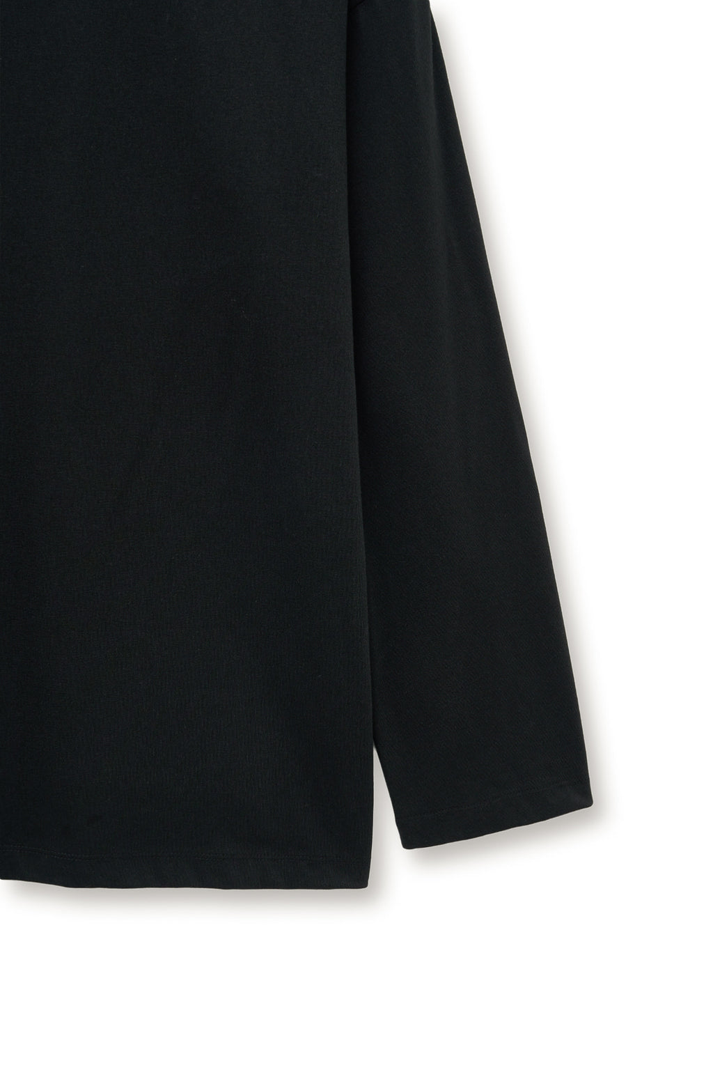 Matin Kim - Tuck Point Long Sleeve Top (Black) product image 4 | TRAB K-Fashion Australia