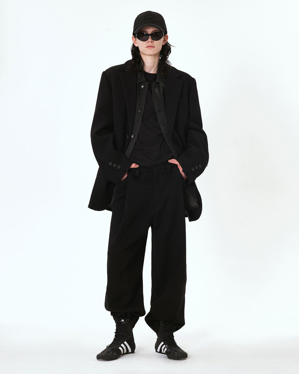 Ader Error - Frine blazer (Noir) product image 1 | TRAB K-Fashion Australia