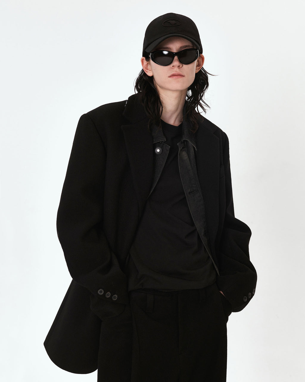 Ader Error - Frine blazer (Noir) product image 2 | TRAB K-Fashion Australia