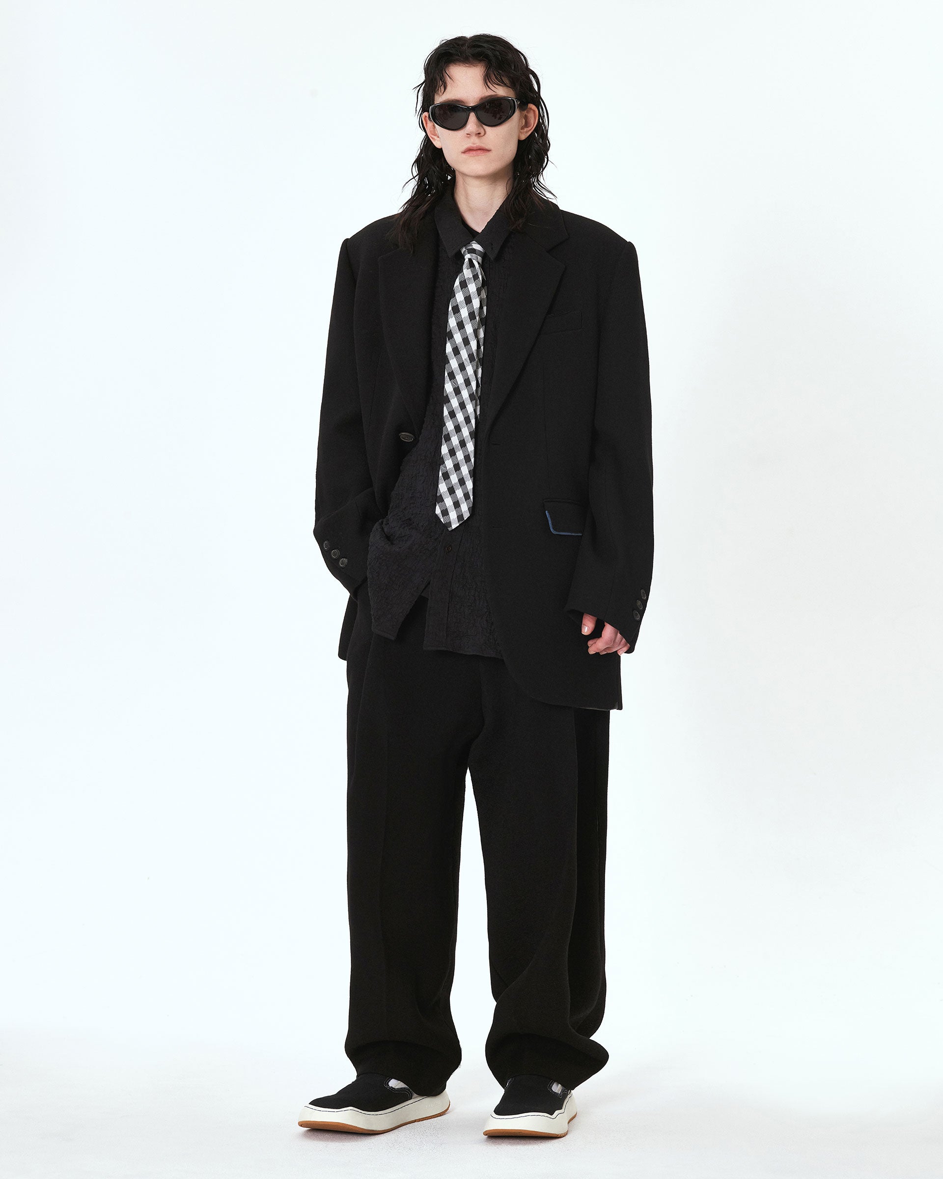 Ader Error - Frine blazer (Noir) product image 3 | TRAB K-Fashion Australia