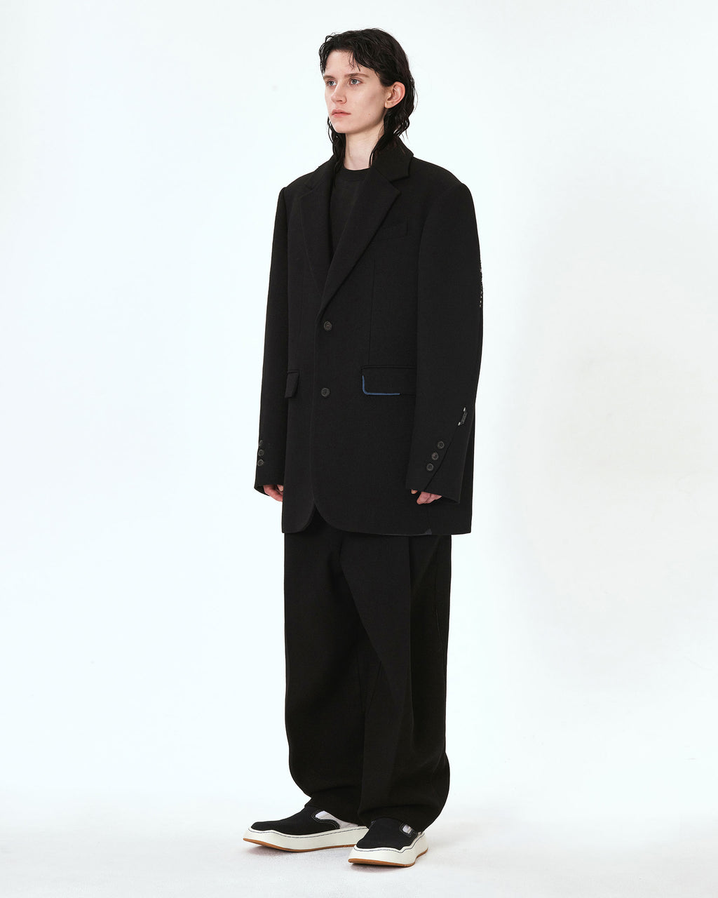 Ader Error - Frine blazer (Noir) product image 6 | TRAB K-Fashion Australia