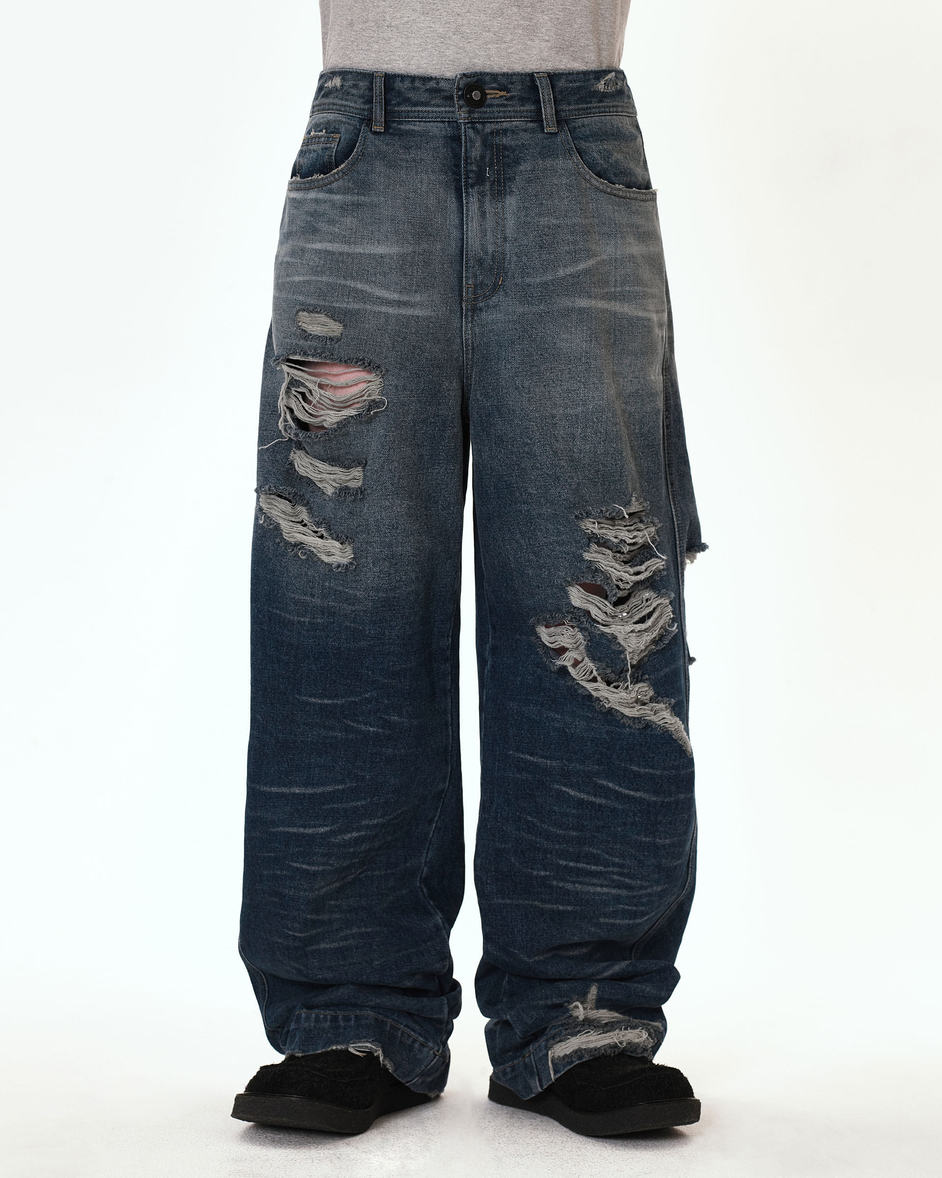Ader Error - Rueta jeans (Blue) product image 4 | TRAB K-Fashion Australia