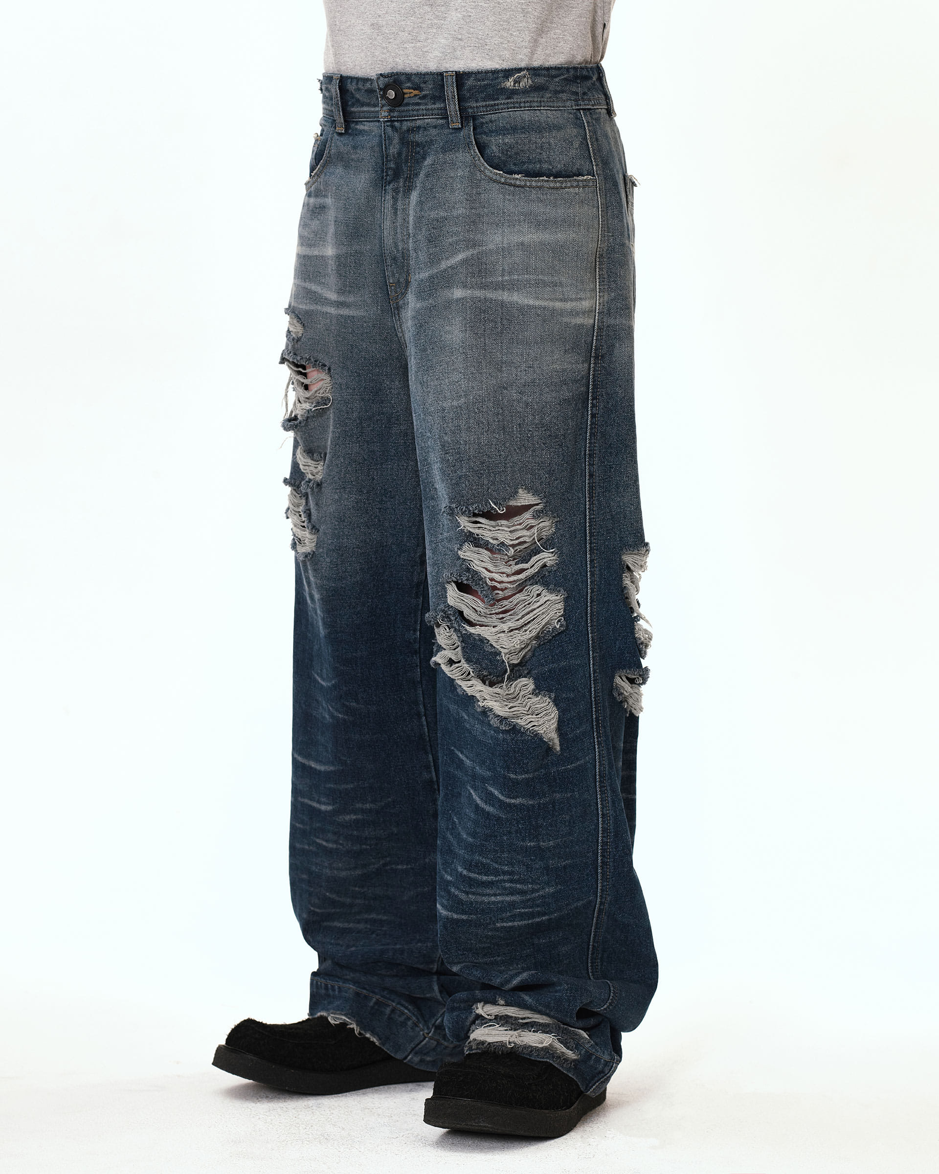 Ader Error - Rueta jeans (Blue) product image 5 | TRAB K-Fashion Australia