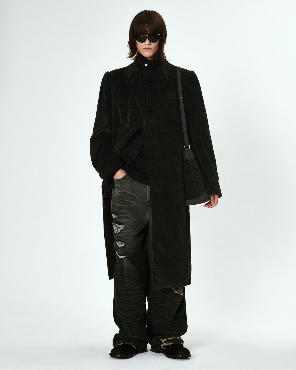 Ader Error - Rueta jeans (Noir) product image 1 | TRAB K-Fashion Australia