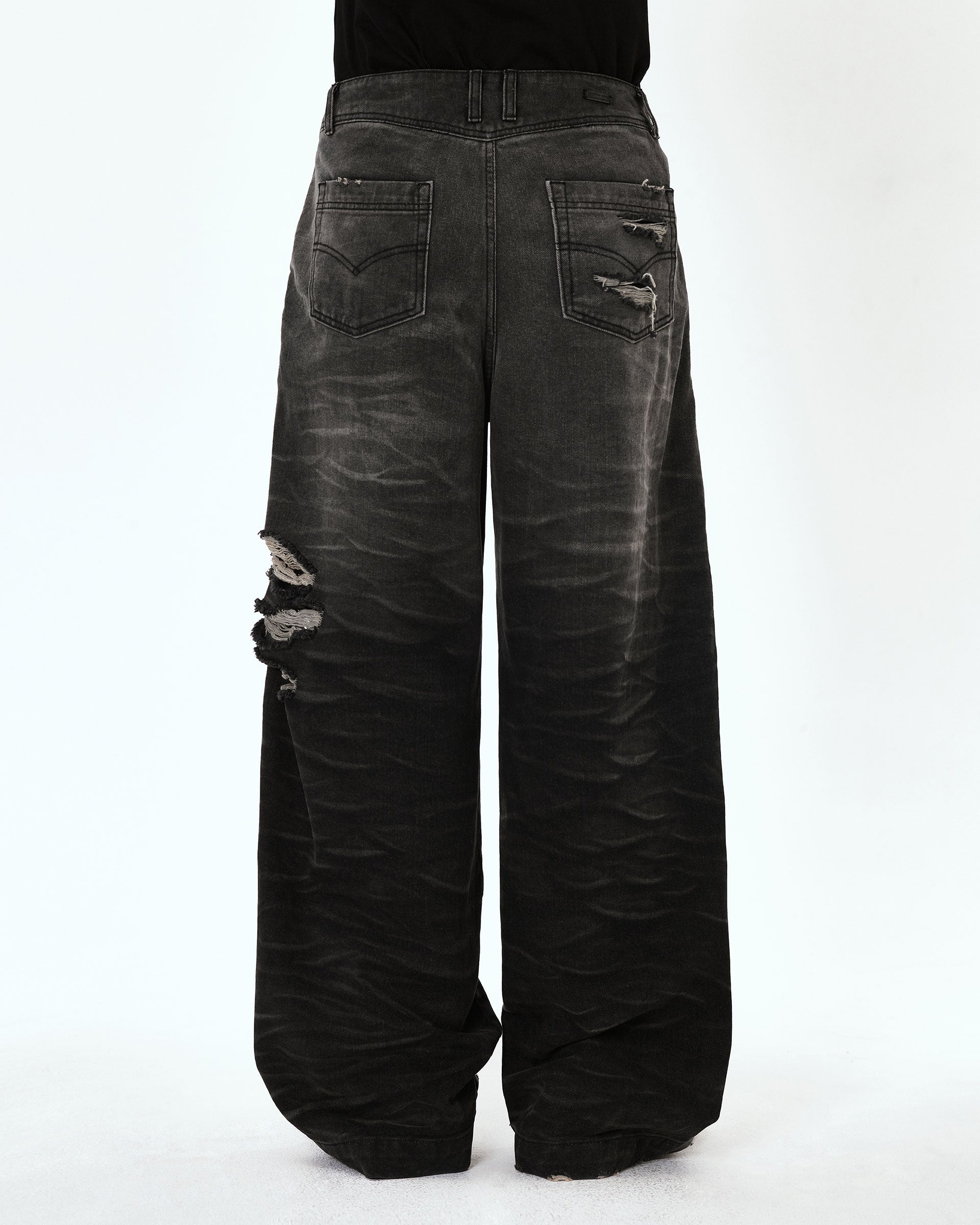 Ader Error - Rueta jeans (Noir) product image 5 | TRAB K-Fashion Australia