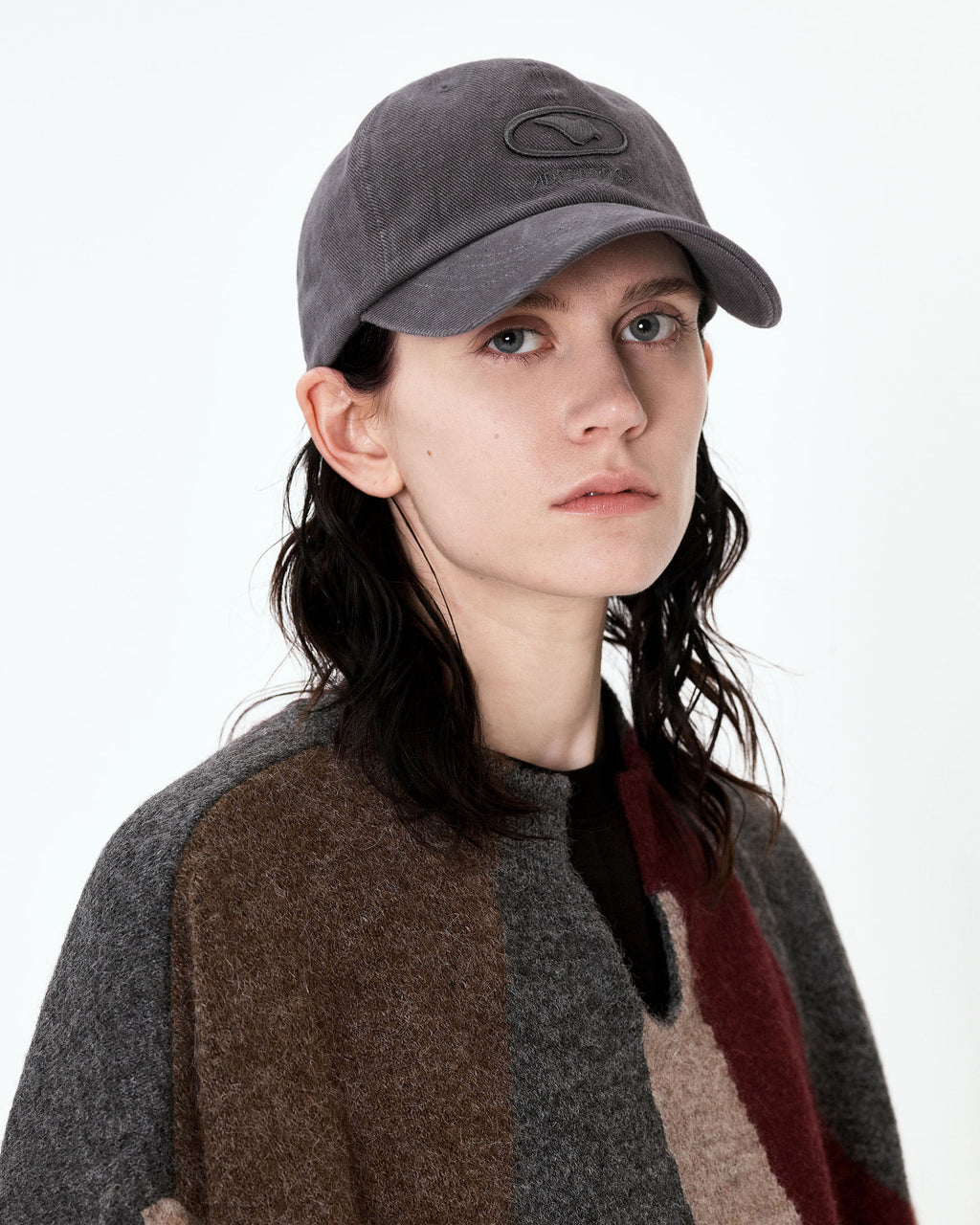 Ader Error - Etik logo cap (Charcoal) product image 5 | TRAB K-Fashion Australia