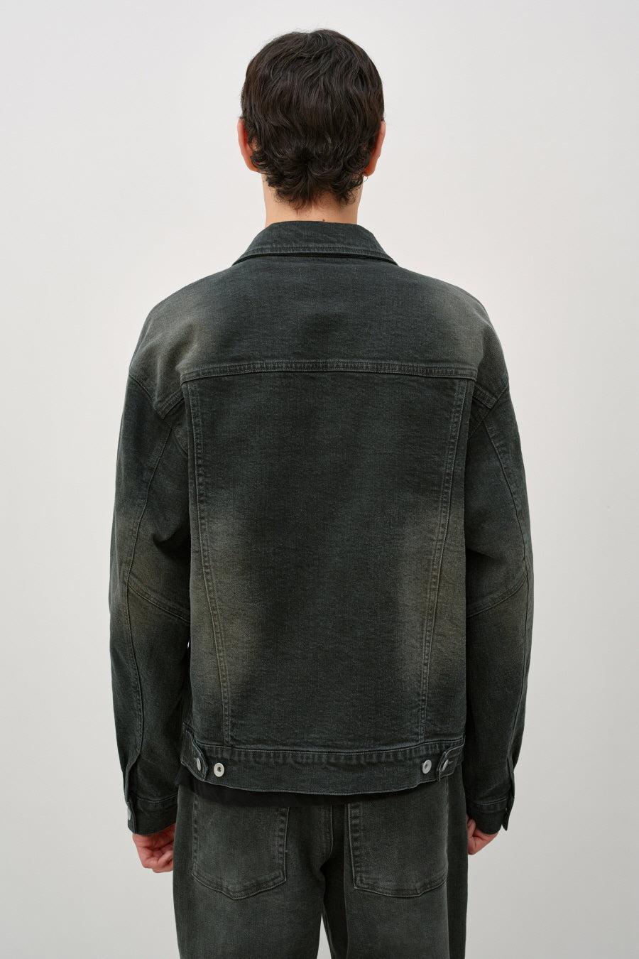 Insilence - Denim Ranch Jacket (Khaki) product image 4 | TRAB K-Fashion Australia