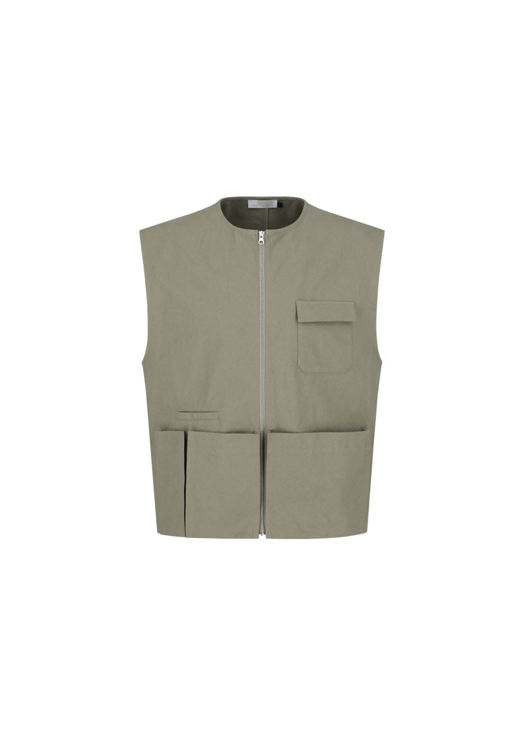 Amomento - Pocket Vest (Khaki) product image 2 | TRAB K-Fashion Australia