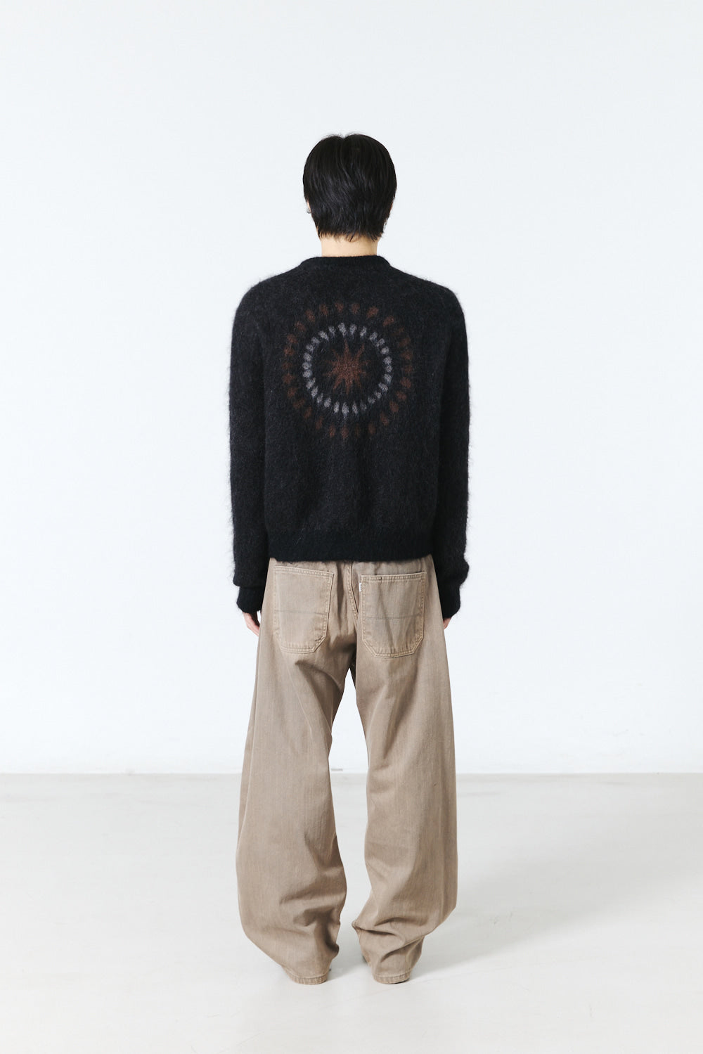 Hatchingroom - Hanabi Mohair Cardigan (Black) product image 10 | TRAB K-Fashion Australia