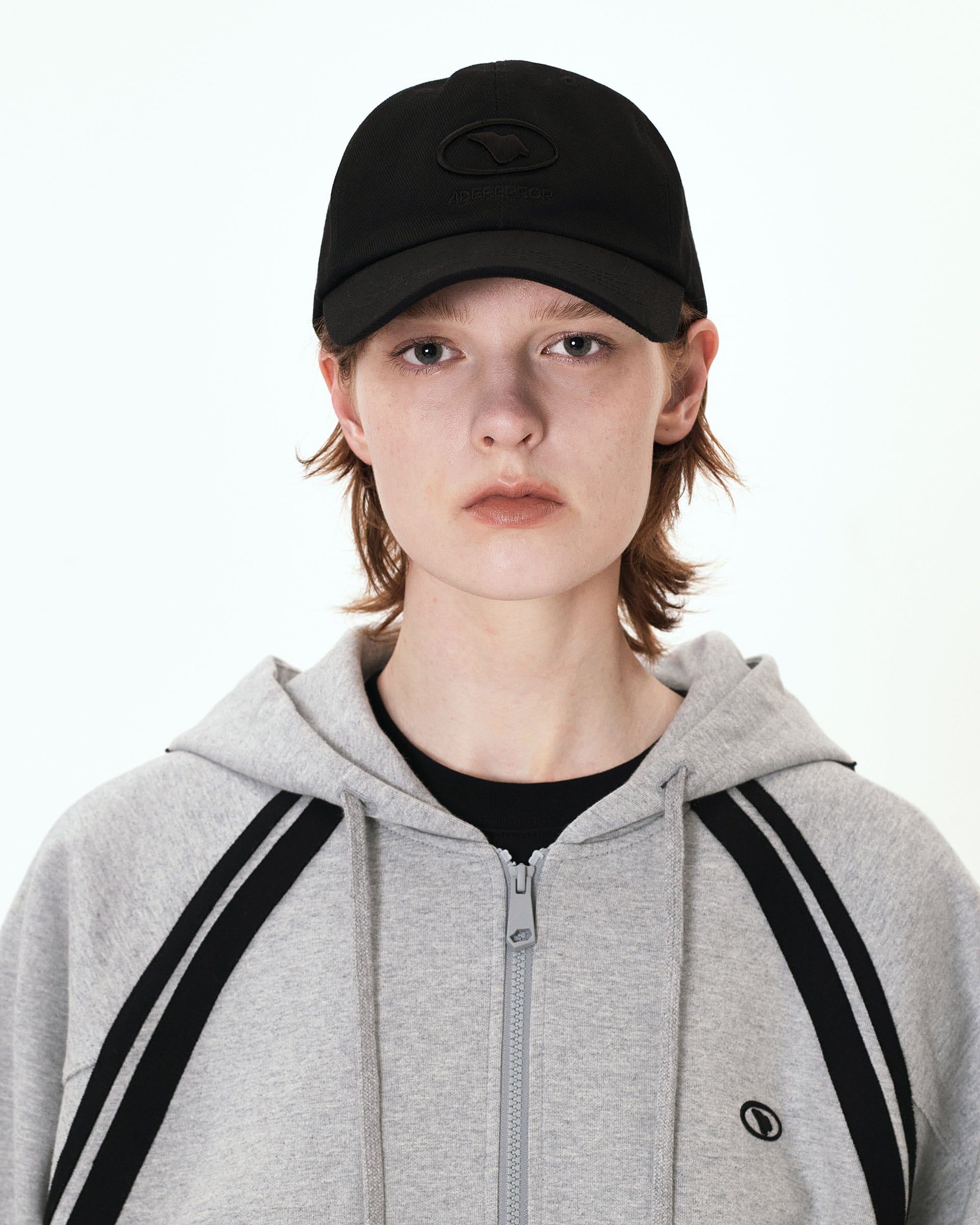 Ader Error - Etik logo cap (Noir) product image 5 | TRAB K-Fashion Australia