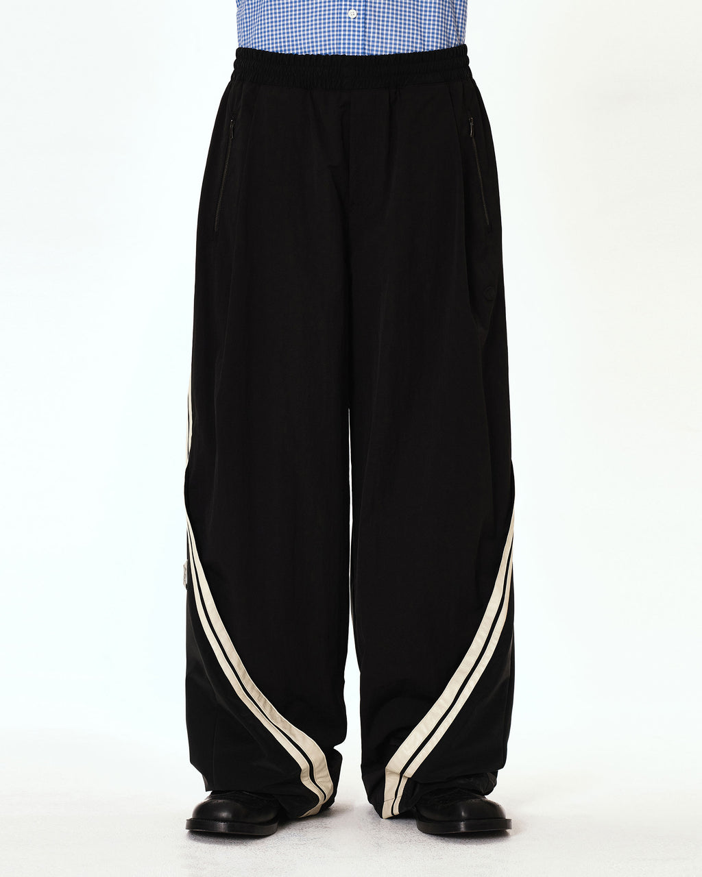 Ader Error - Bashar trousers (Noir) product image 3 | TRAB K-Fashion Australia