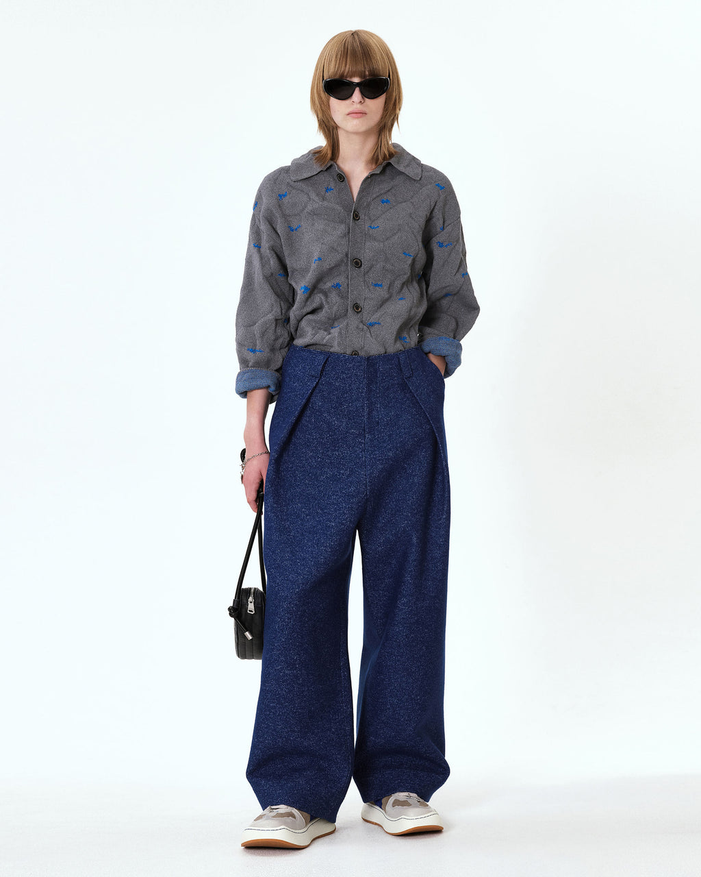 Ader Error - Banqu trousers (Blue) product image 2 | TRAB K-Fashion Australia