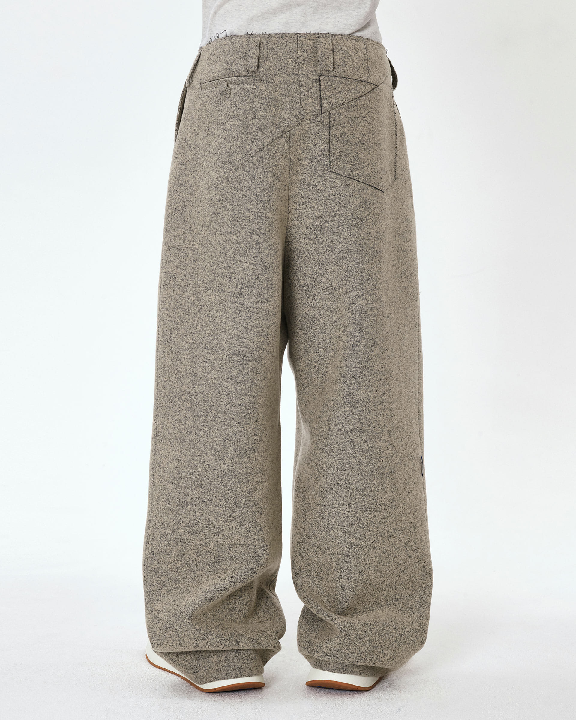 Ader Error - Banqu trousers (Grey) product image 5 | TRAB K-Fashion Australia