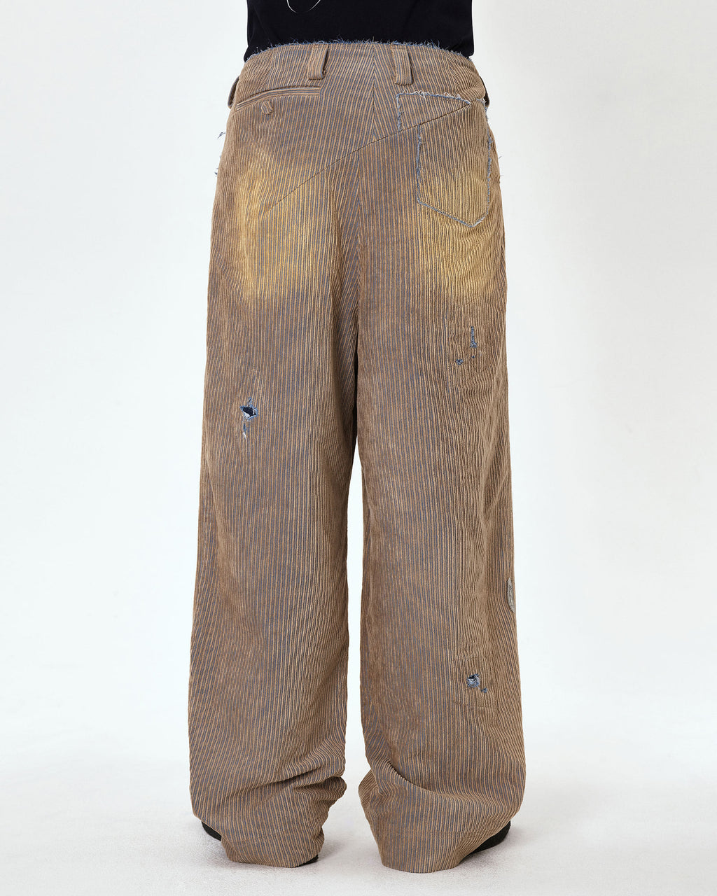 Ader Error - Carid aging trousers (Beige) product image 4 | TRAB K-Fashion Australia