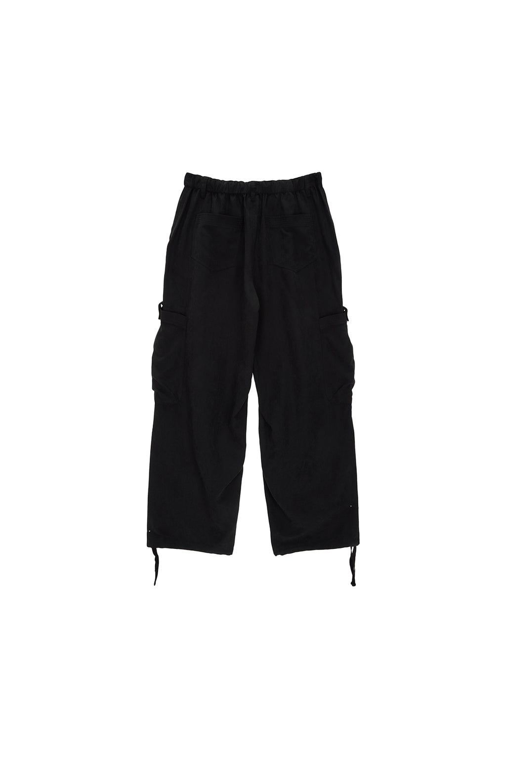 Matin Kim - Soft Washed Cargo Pants (Black) product image 2 | TRAB K-Fashion Australia