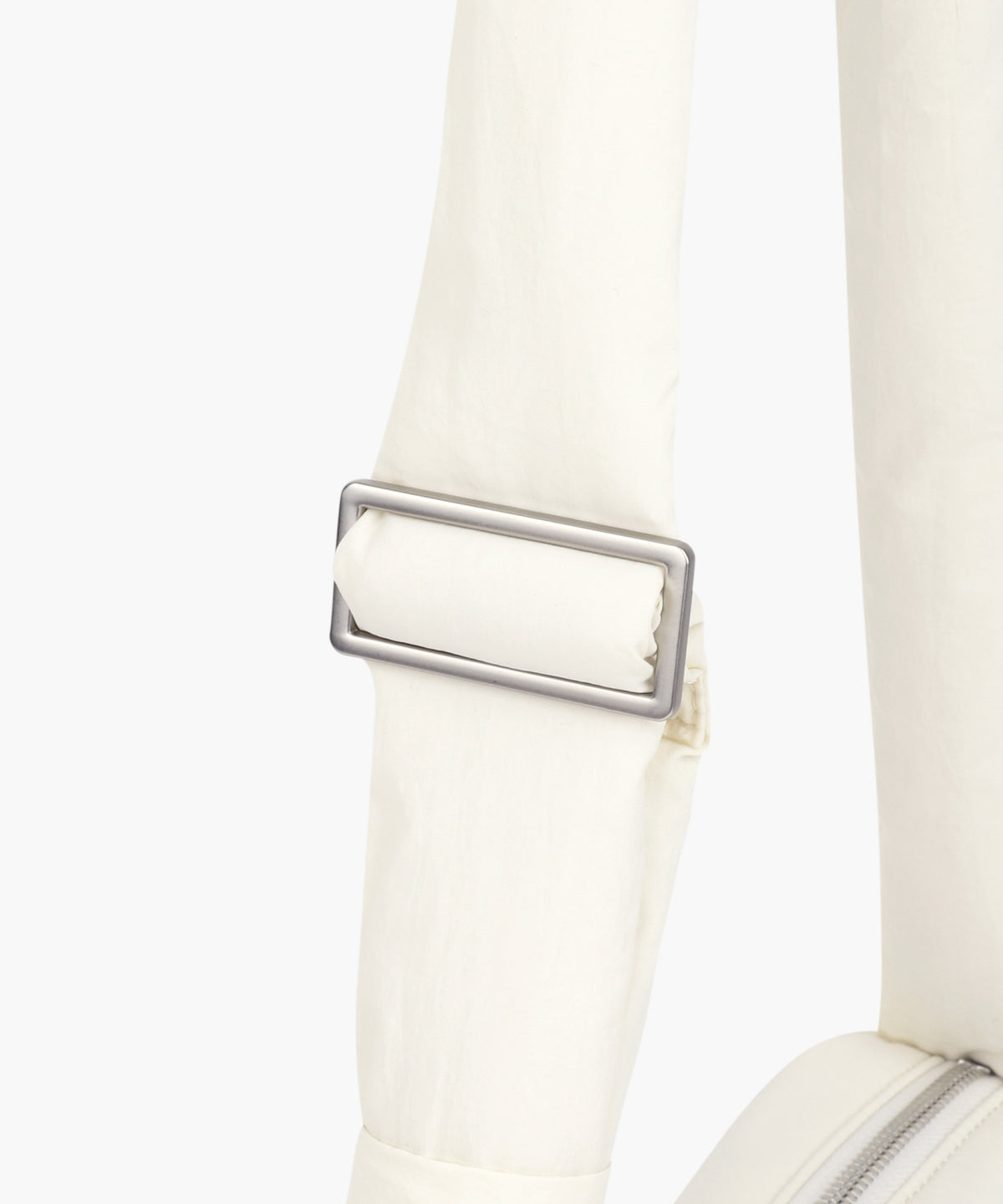 Marithe & Francois Girbaud - Classic Logo Padding Cross Bag (Ivory) product image 5 | TRAB K-Fashion Australia