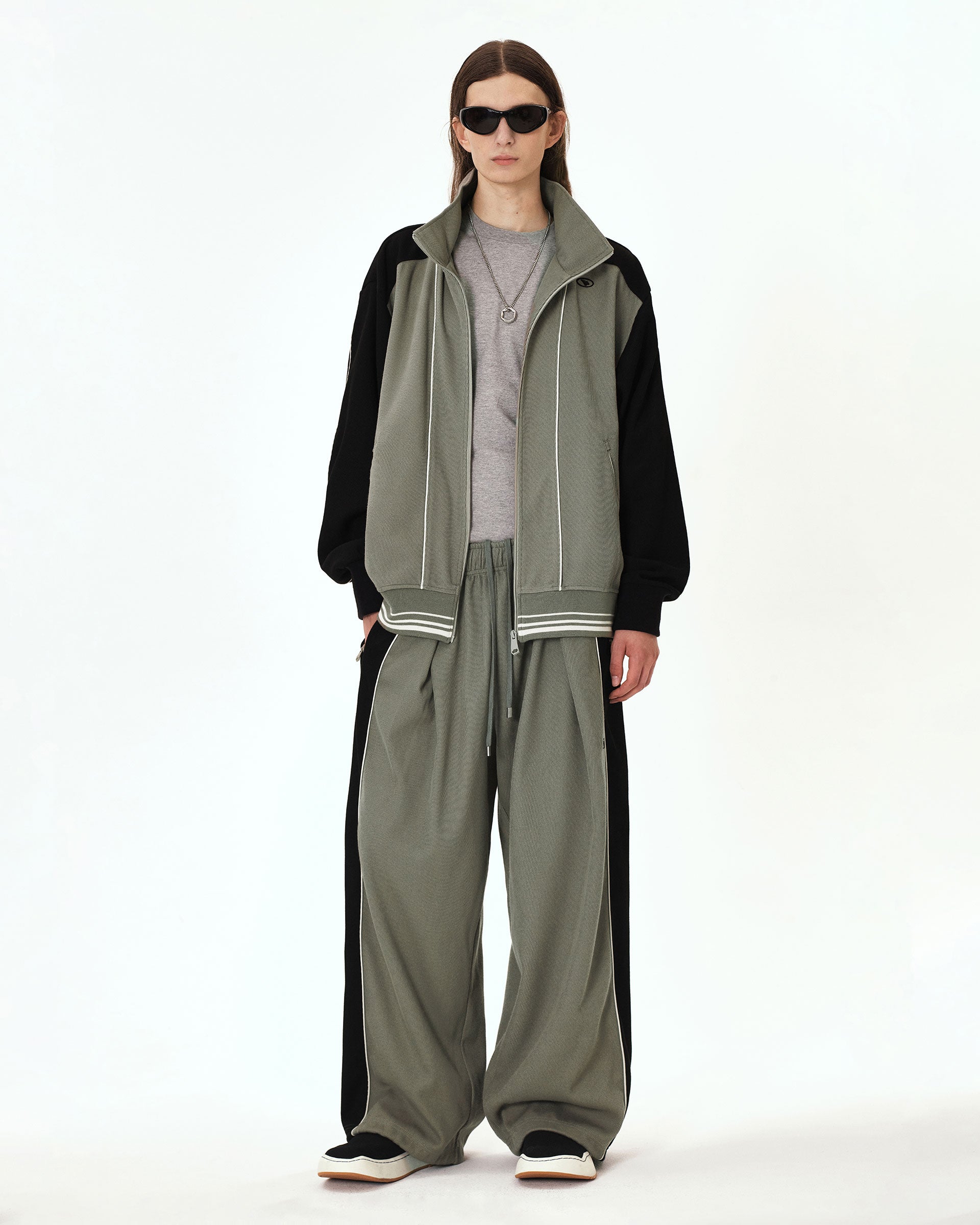Ader Error - Rawul sweatpants (Khaki) product image 1 | TRAB K-Fashion Australia
