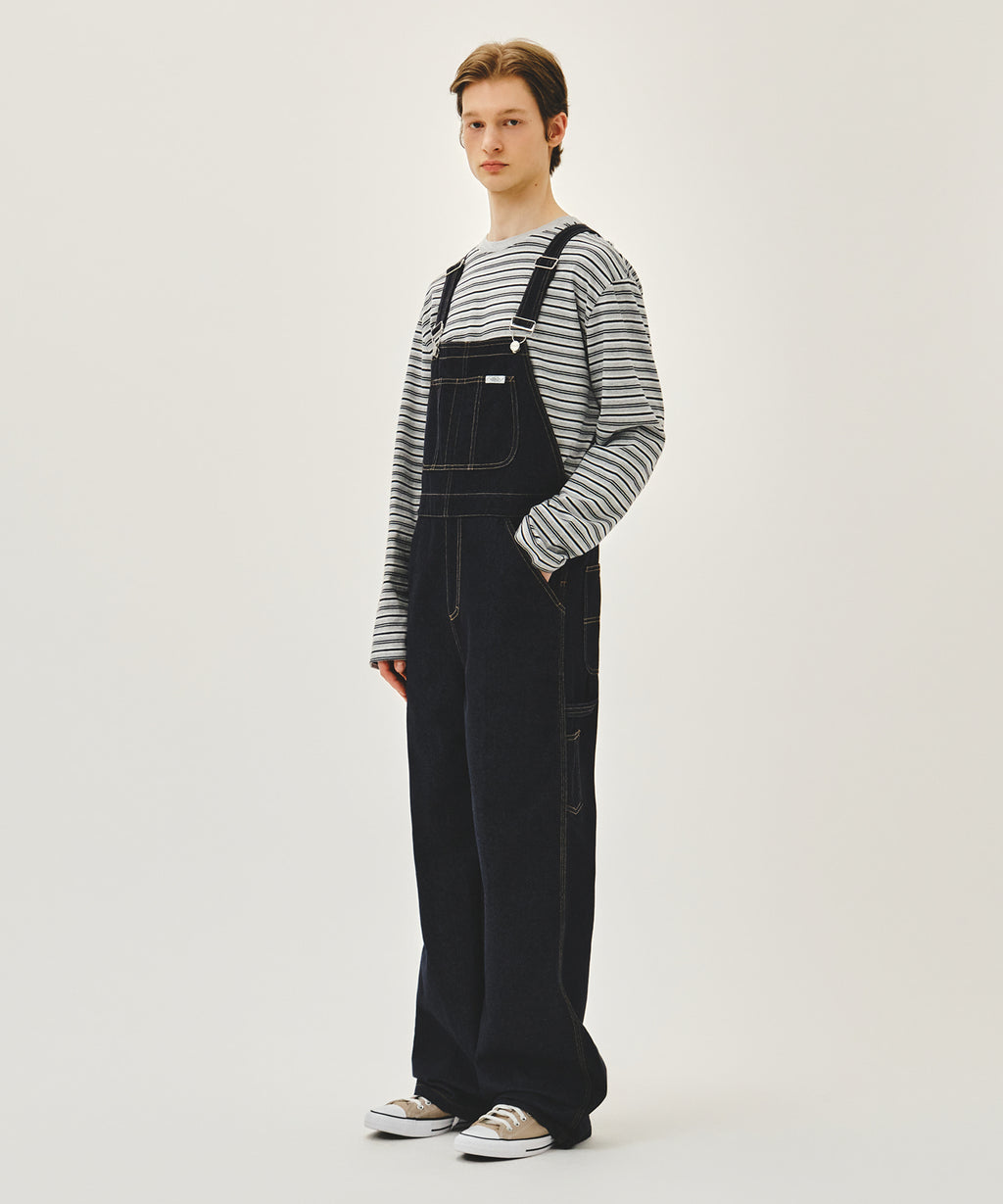 Marithe & Francois Girbaud - Denim Overall Pants (Indigo) product image 2 | TRAB K-Fashion Australia