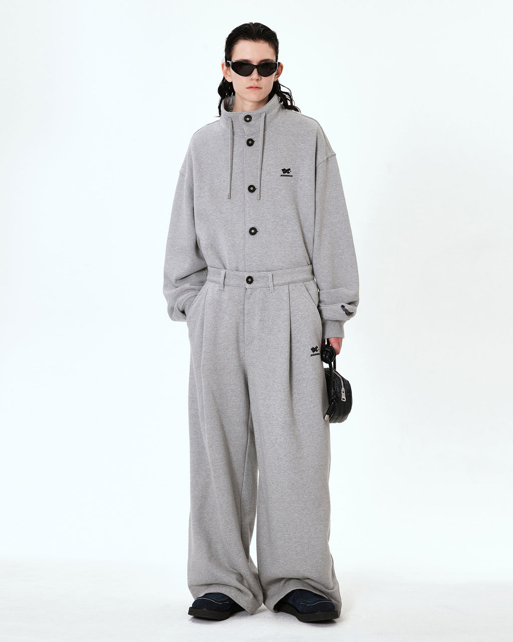 Ader Error - Tatom logo sweatpants (Grey) product image 1 | TRAB K-Fashion Australia