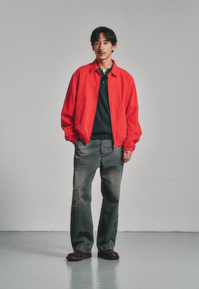 Art if acts - Garment Dyed Swing Jacket (Vintage Red) product image 1 | TRAB K-Fashion Australia