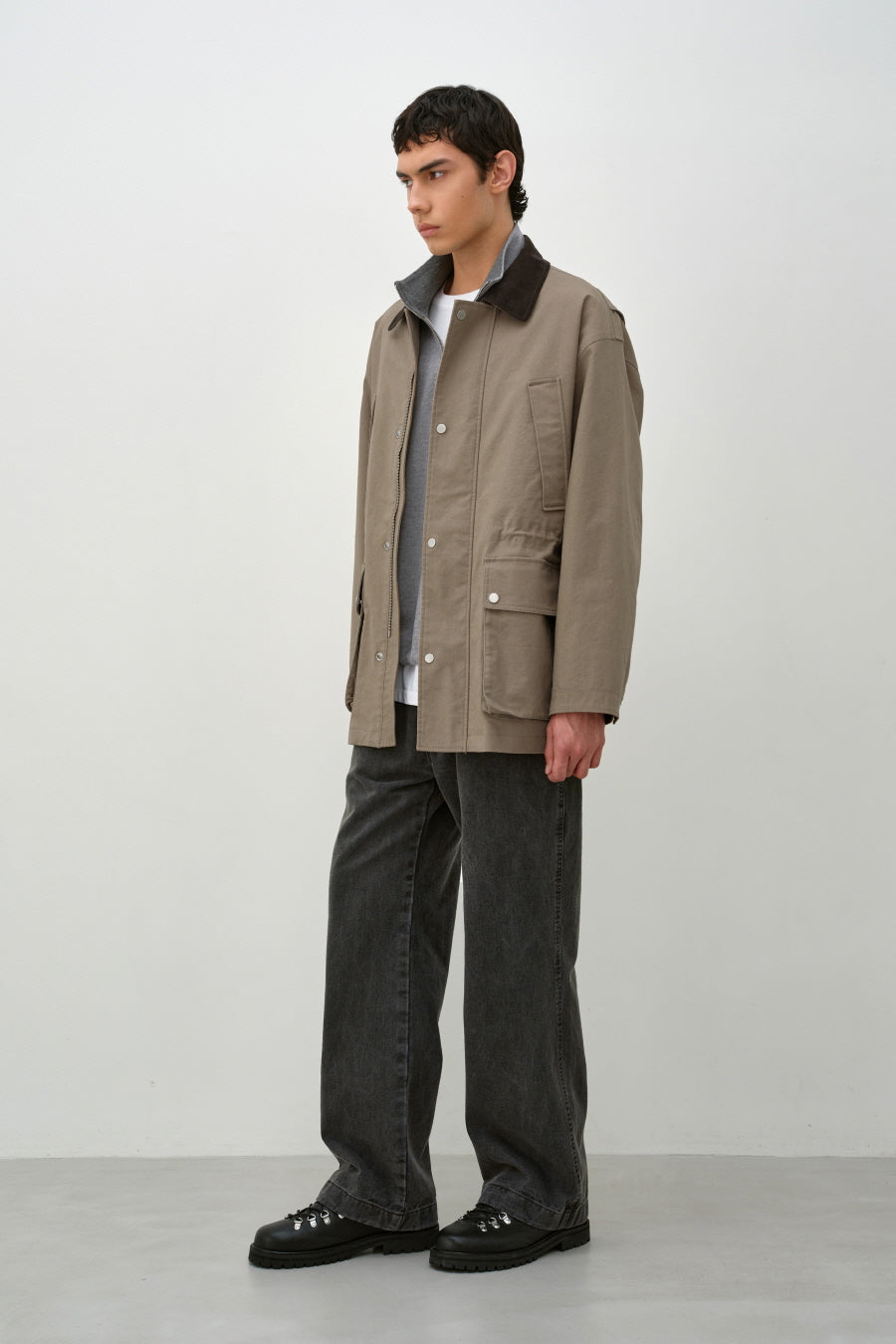 Insilence - Safari Jacket (Beige) product image 6 | TRAB K-Fashion Australia