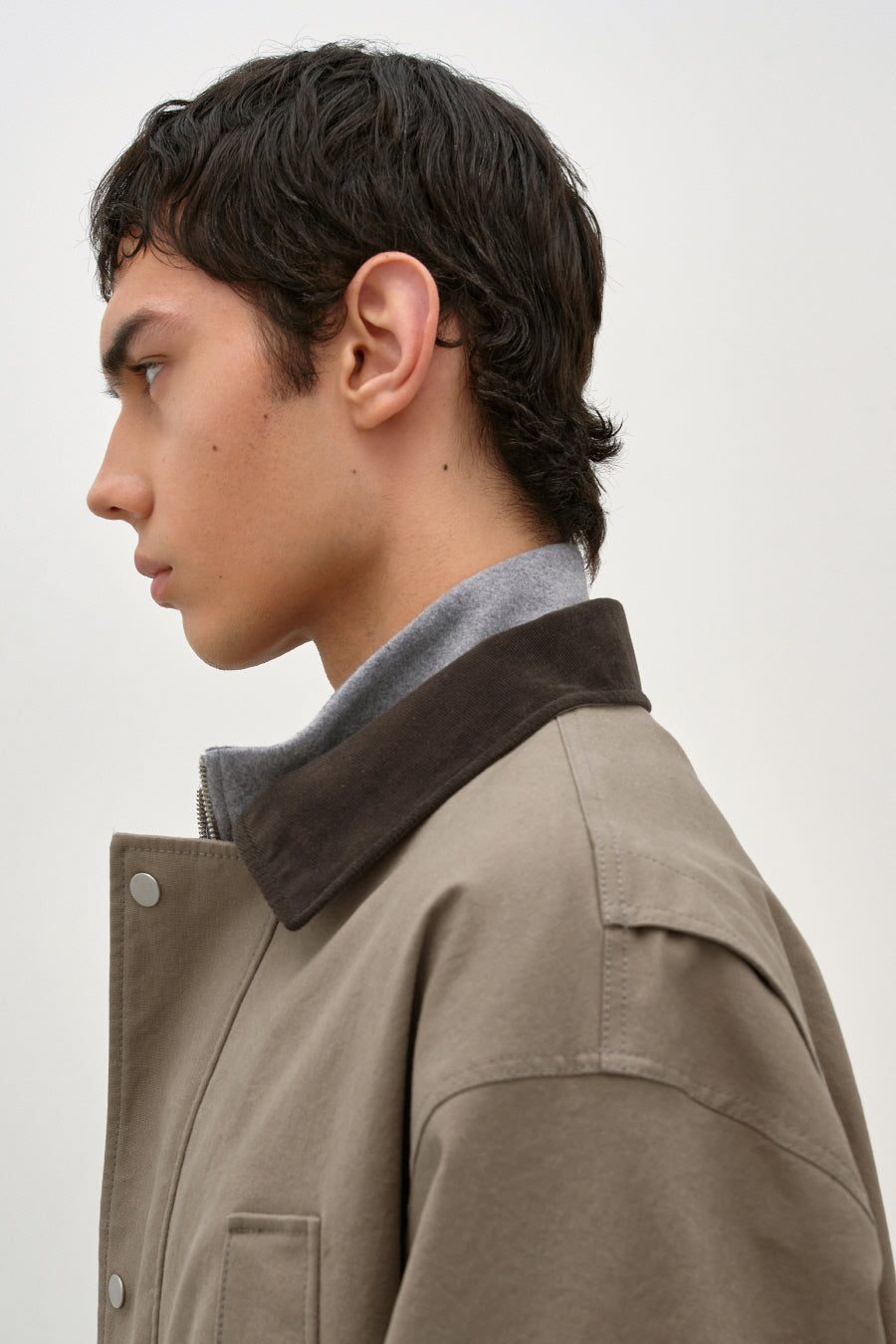 Insilence - Safari Jacket (Beige) product image 5 | TRAB K-Fashion Australia