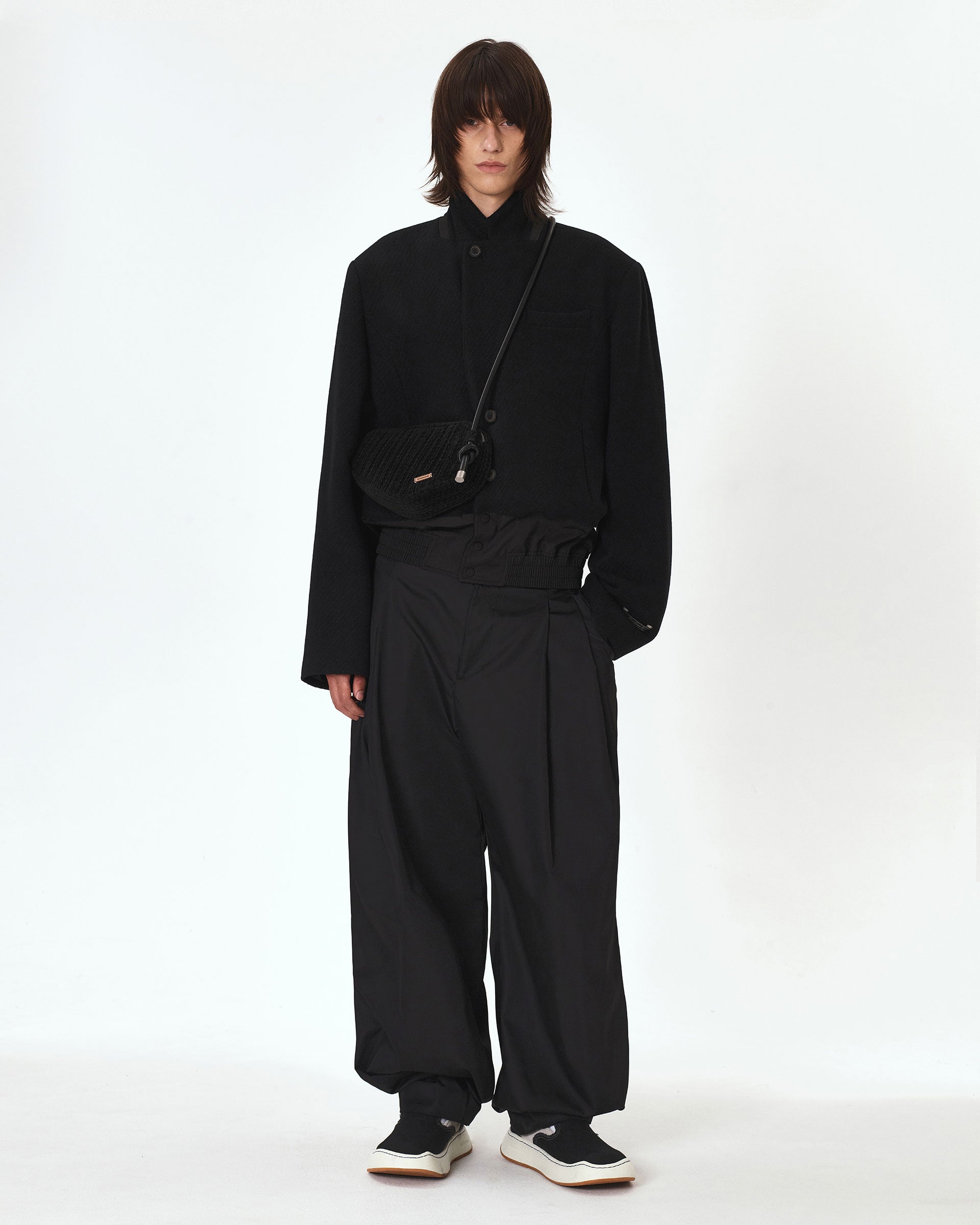 Ader Error - Tofea slacks (Noir) product image 2 | TRAB K-Fashion Australia