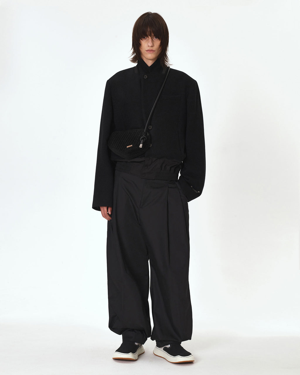 Ader Error - Tofea slacks (Noir) product image 2 | TRAB K-Fashion Australia