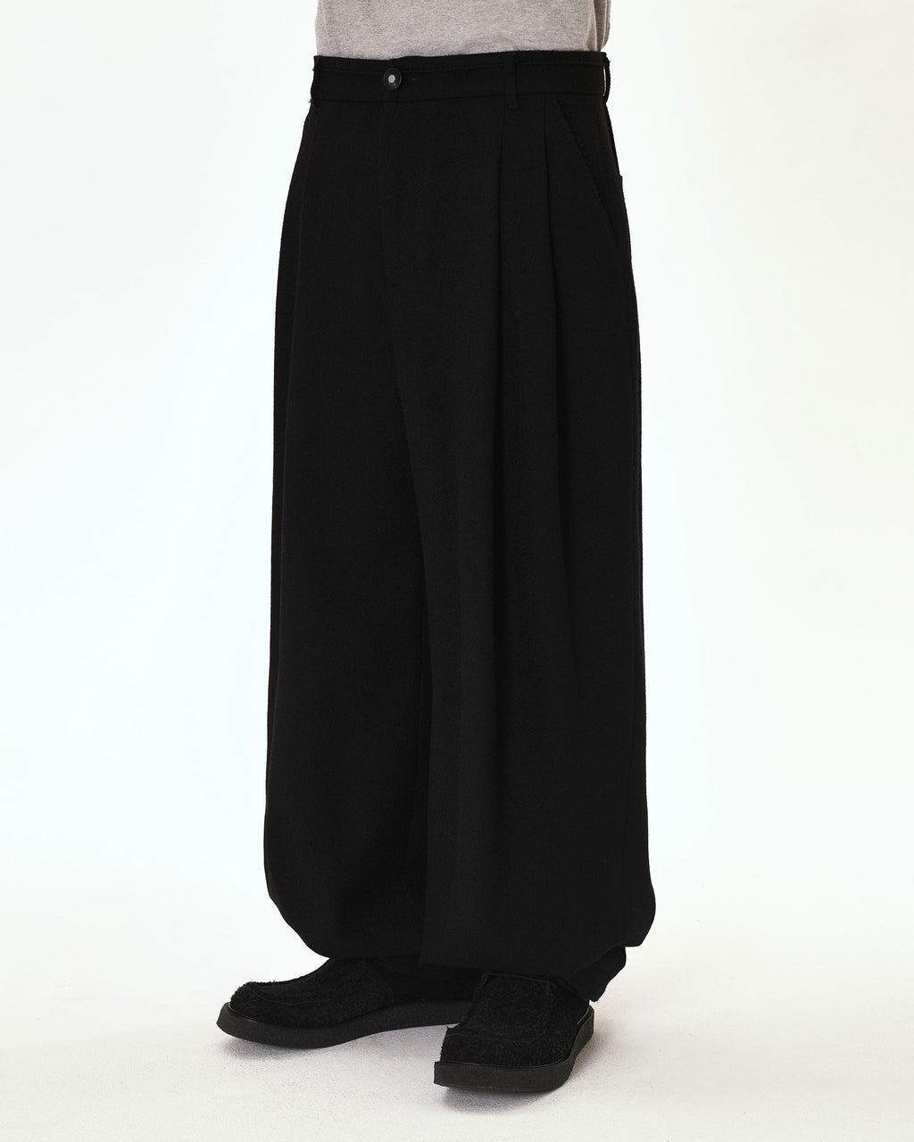 Ader Error - Letta slacks (Noir) product image 4 | TRAB K-Fashion Australia