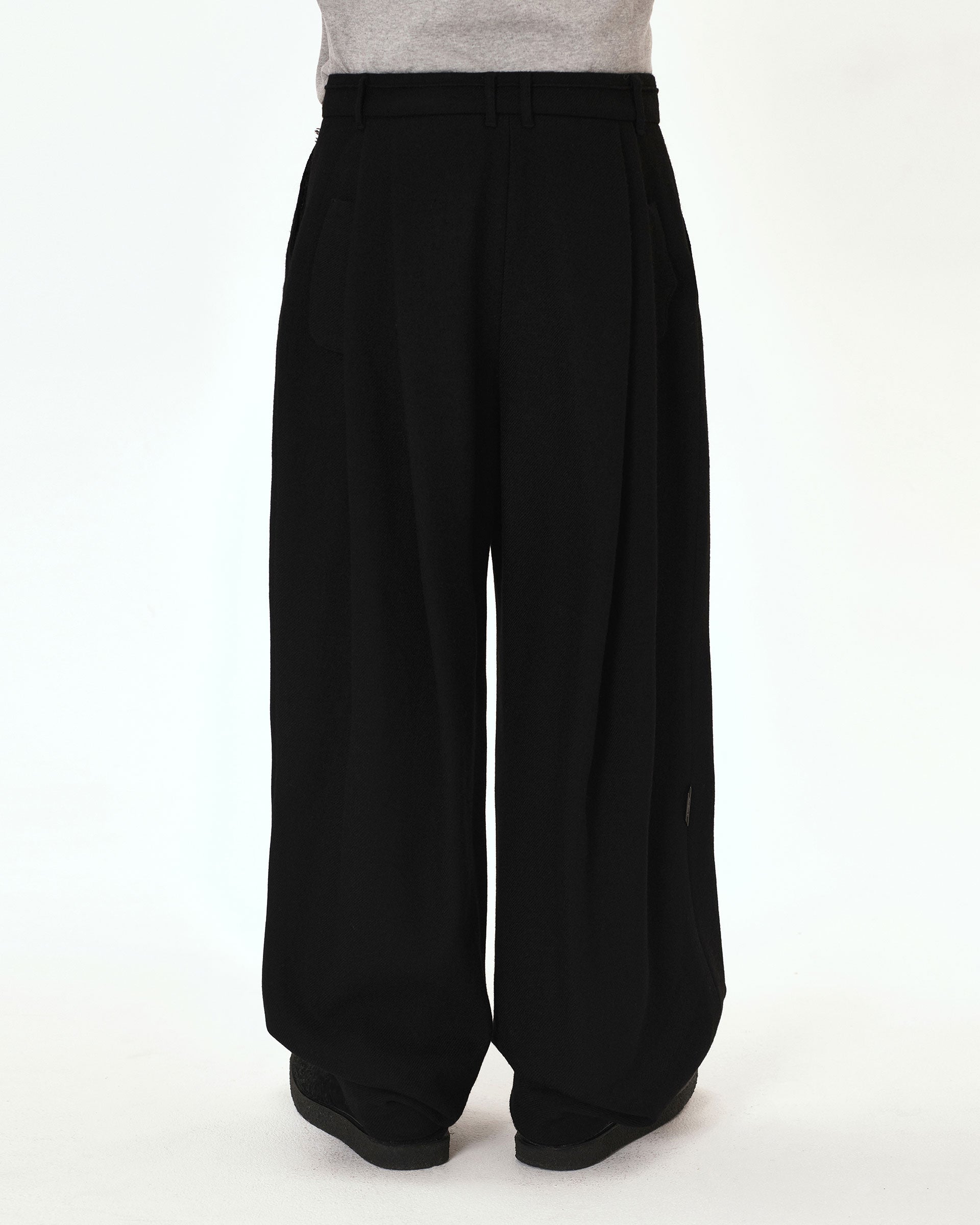 Ader Error - Letta slacks (Noir) product image 5 | TRAB K-Fashion Australia