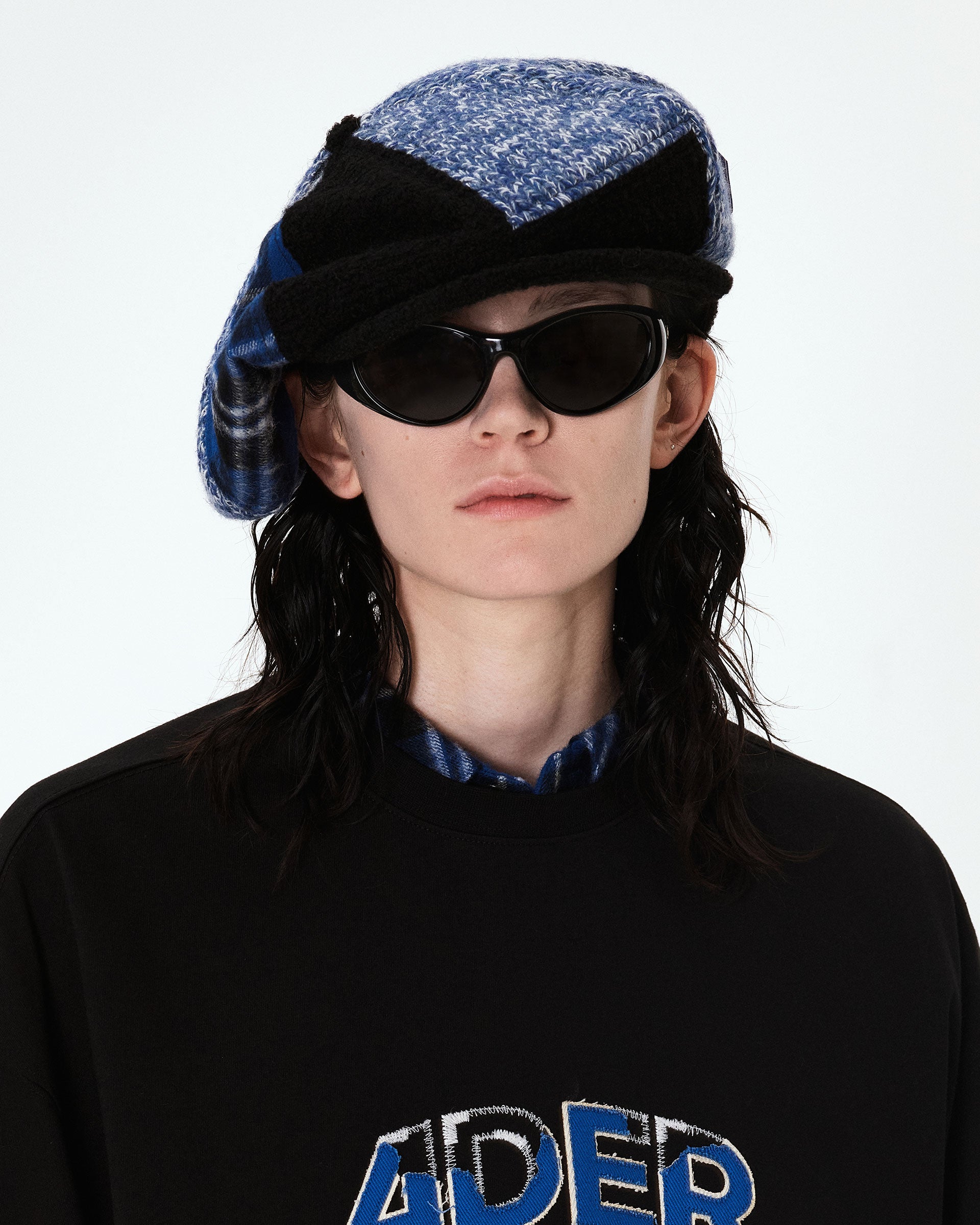 Ader Error - Neit news boy cap (Blue) product image 5 | TRAB K-Fashion Australia