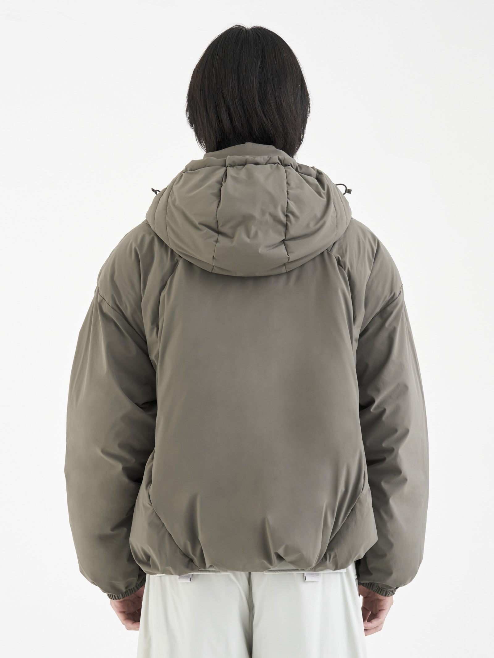 Jiyong Kim - Twisted Down Jacket (Dark Green) product image 13 | TRAB K-Fashion Australia