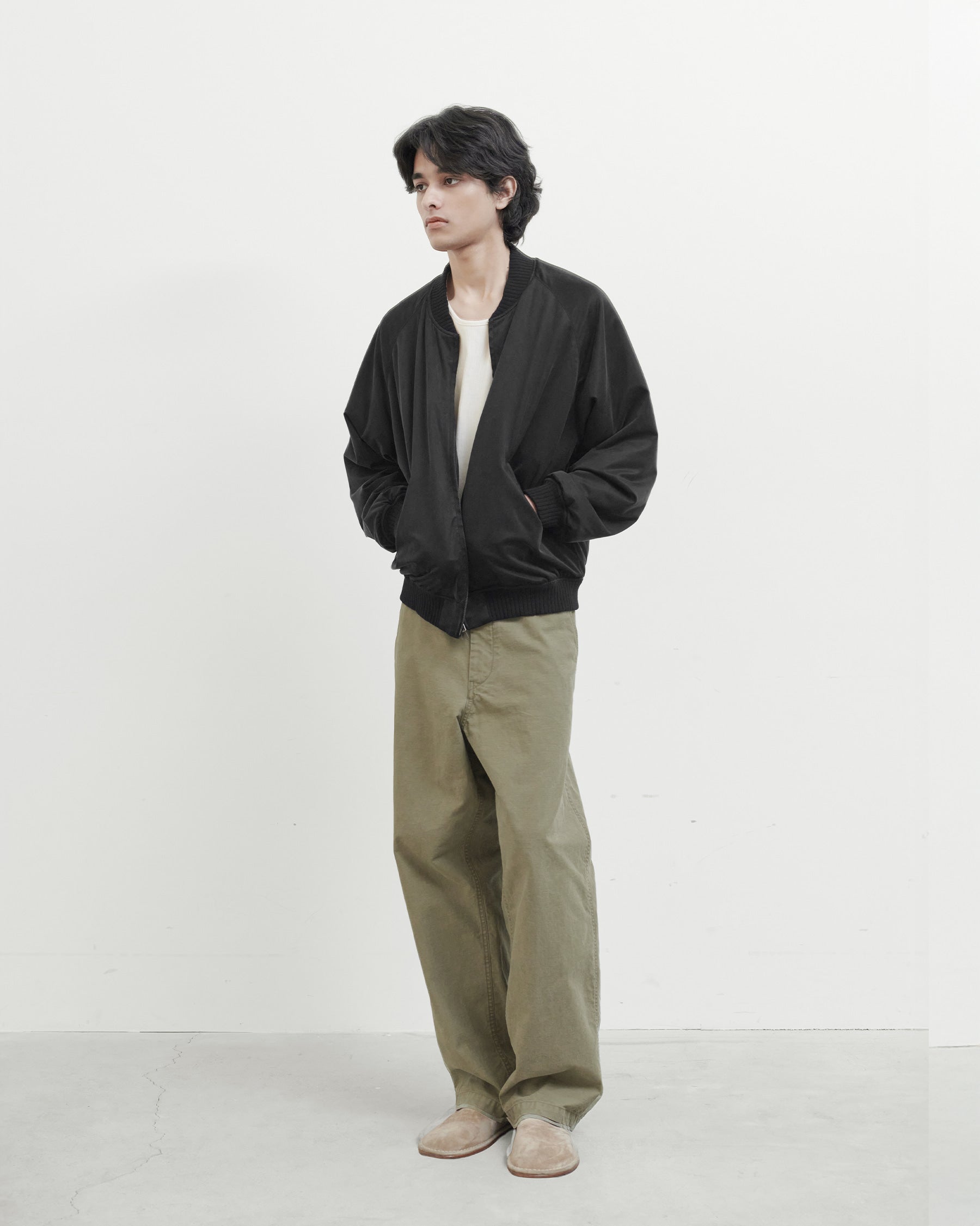 Brownyard - French Work Pants (Olive Grey) product image 2 | TRAB K-Fashion Australia