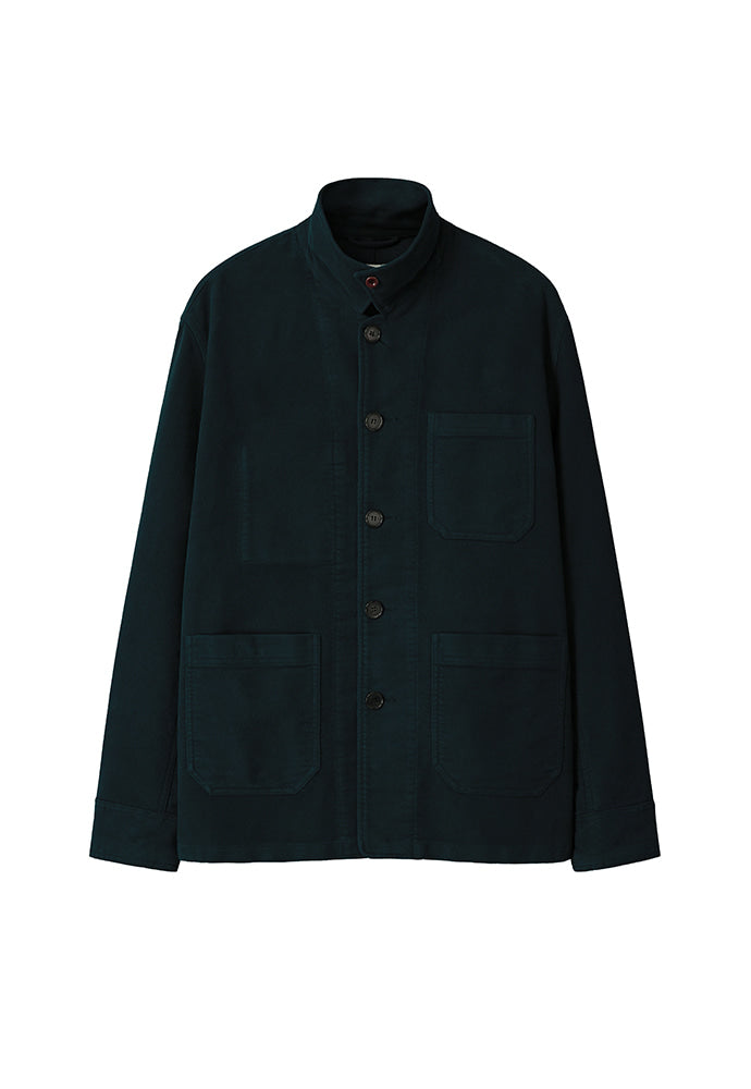 Art if acts - Washed Moleskin French Work Jacket (Vintage Navy) product image 8 | TRAB K-Fashion Australia