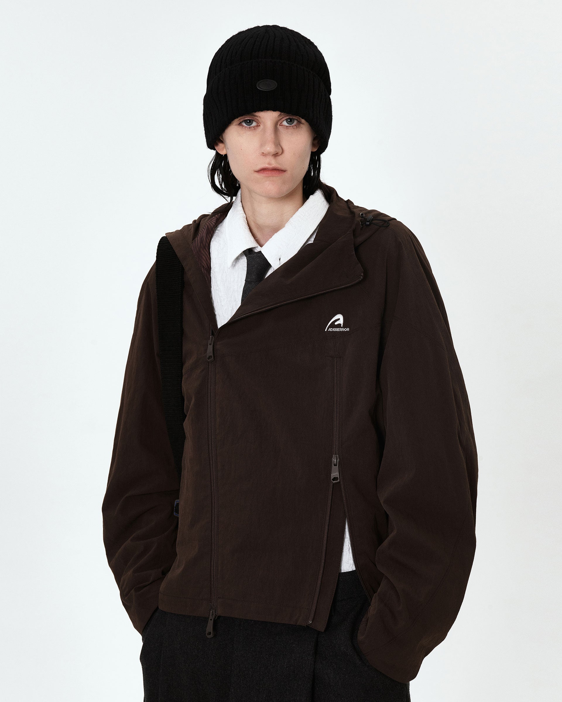 Ader Error - Plue windbreaker (Brown) product image 2 | TRAB K-Fashion Australia