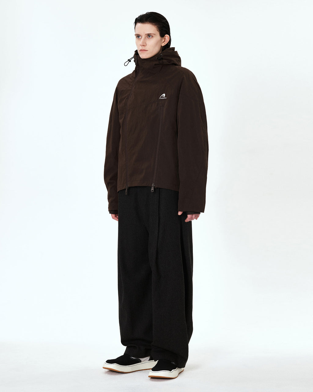 Ader Error - Plue windbreaker (Brown) product image 4 | TRAB K-Fashion Australia