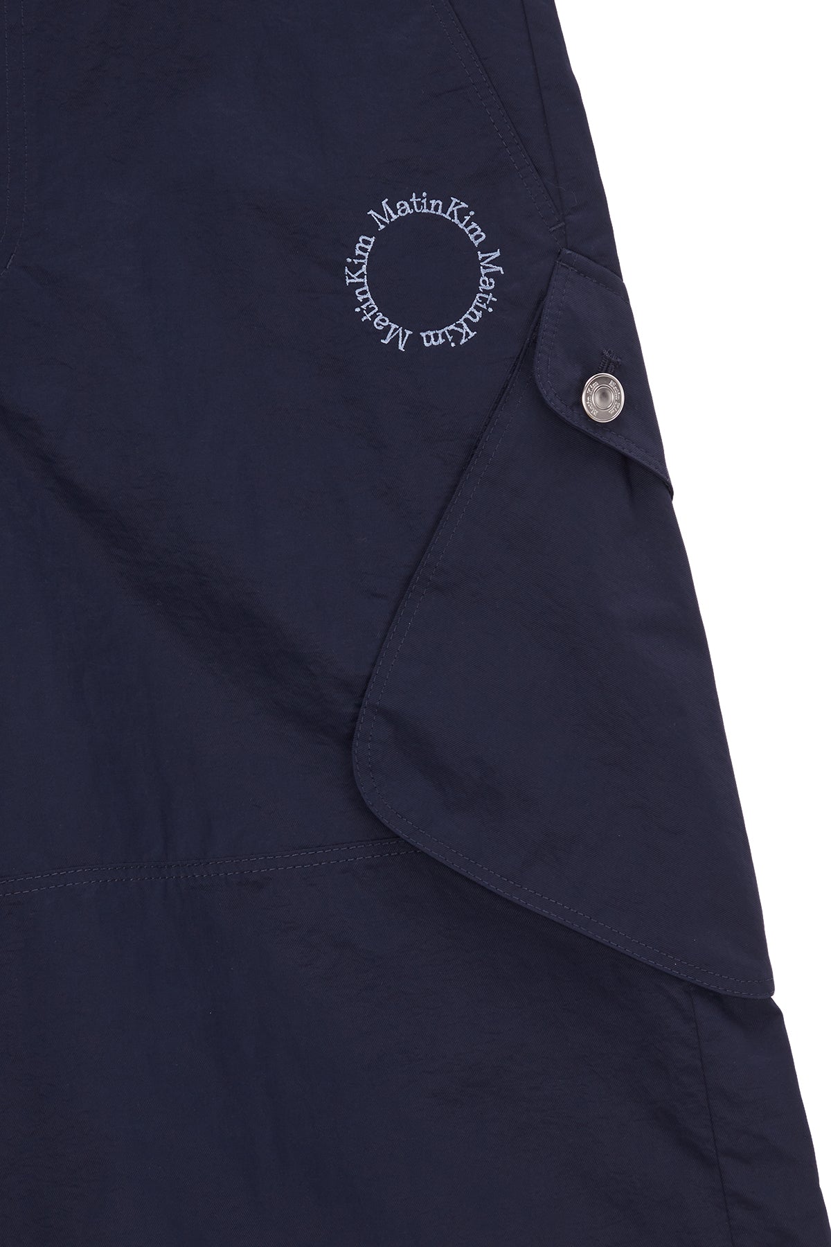 Matin Kim - Cargo Bermuda Pants (Navy) product image 4 | TRAB K-Fashion Australia