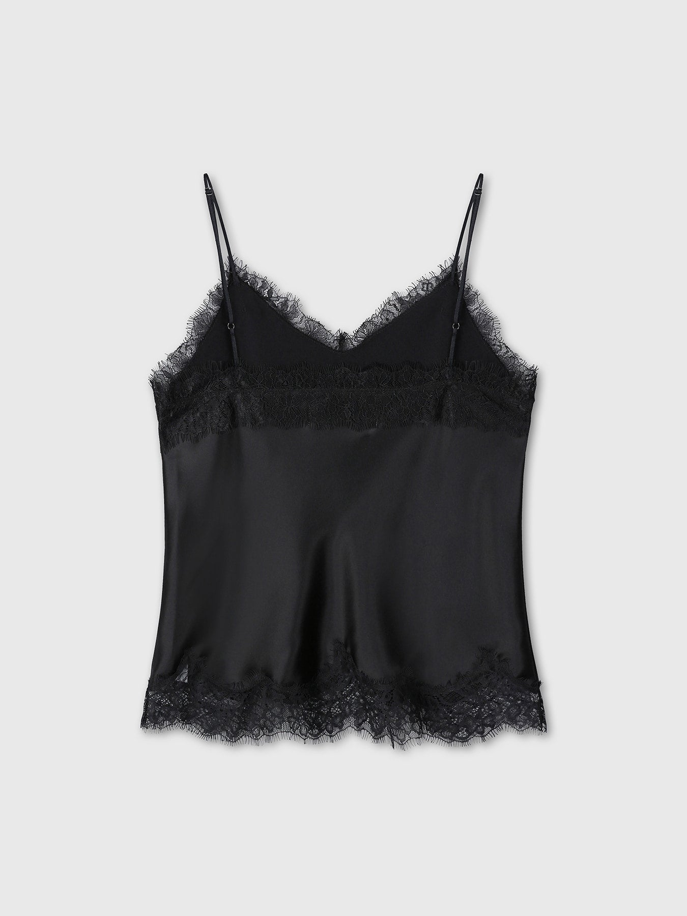 Tonywack - Satin Lace Camisole (Black) product image 12 | TRAB K-Fashion Australia