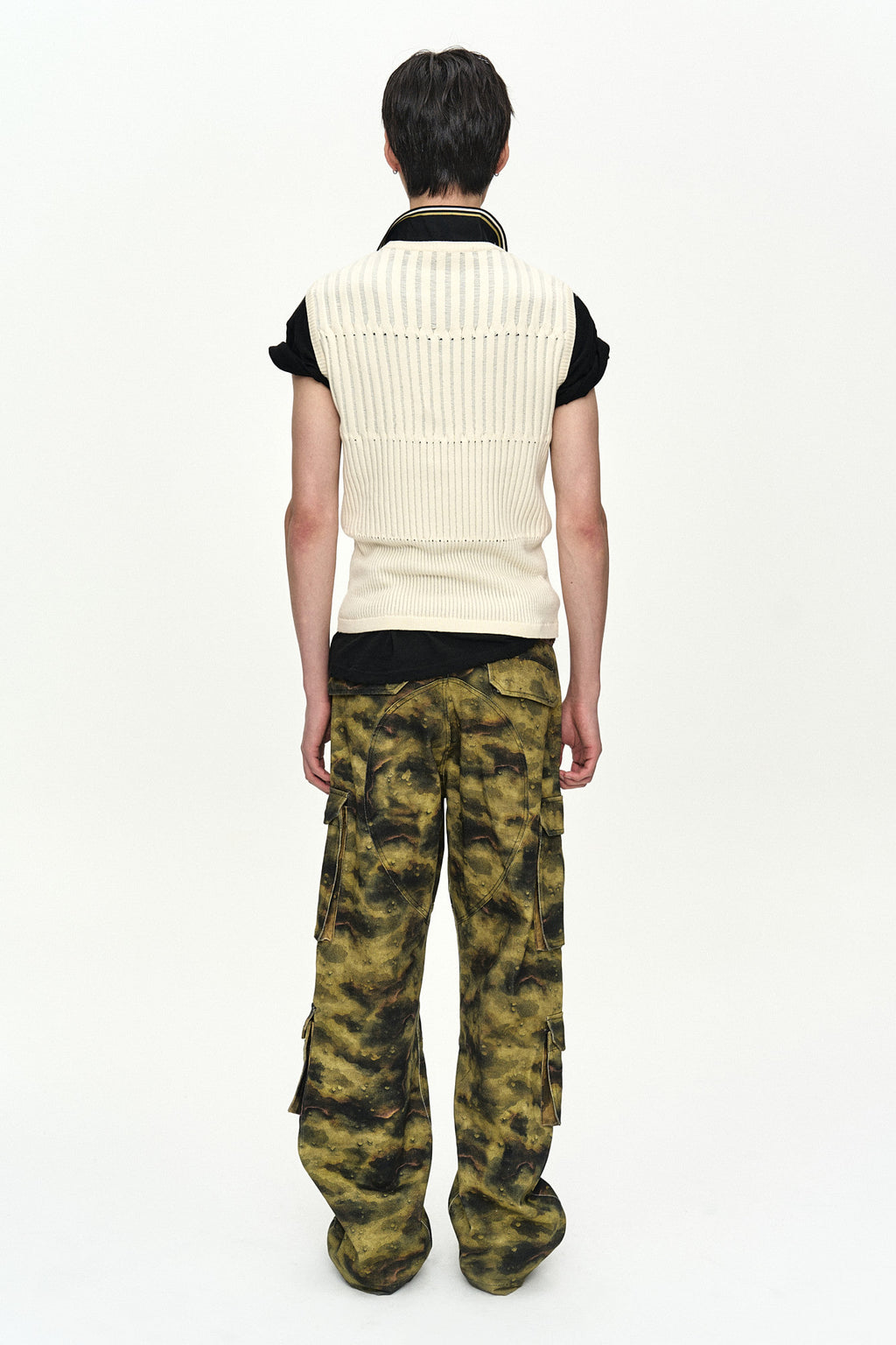 Andersson Bell - Ford Knit Sleeveless (Ecru) product image 4 | TRAB K-Fashion Australia