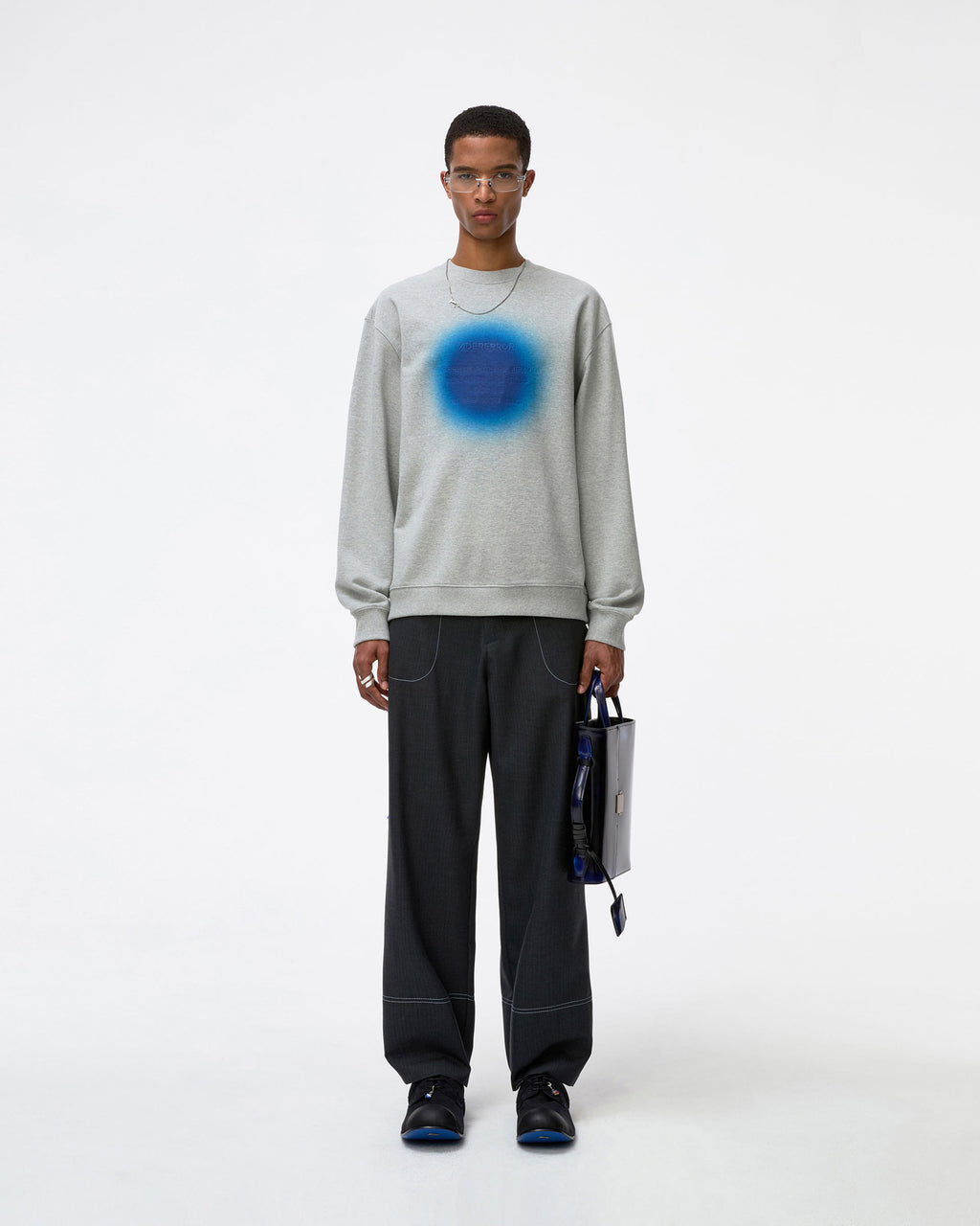 Ader Error - Eternity Sweatshirt Product. 34 (Grey) product image 1 | TRAB K-Fashion Australia