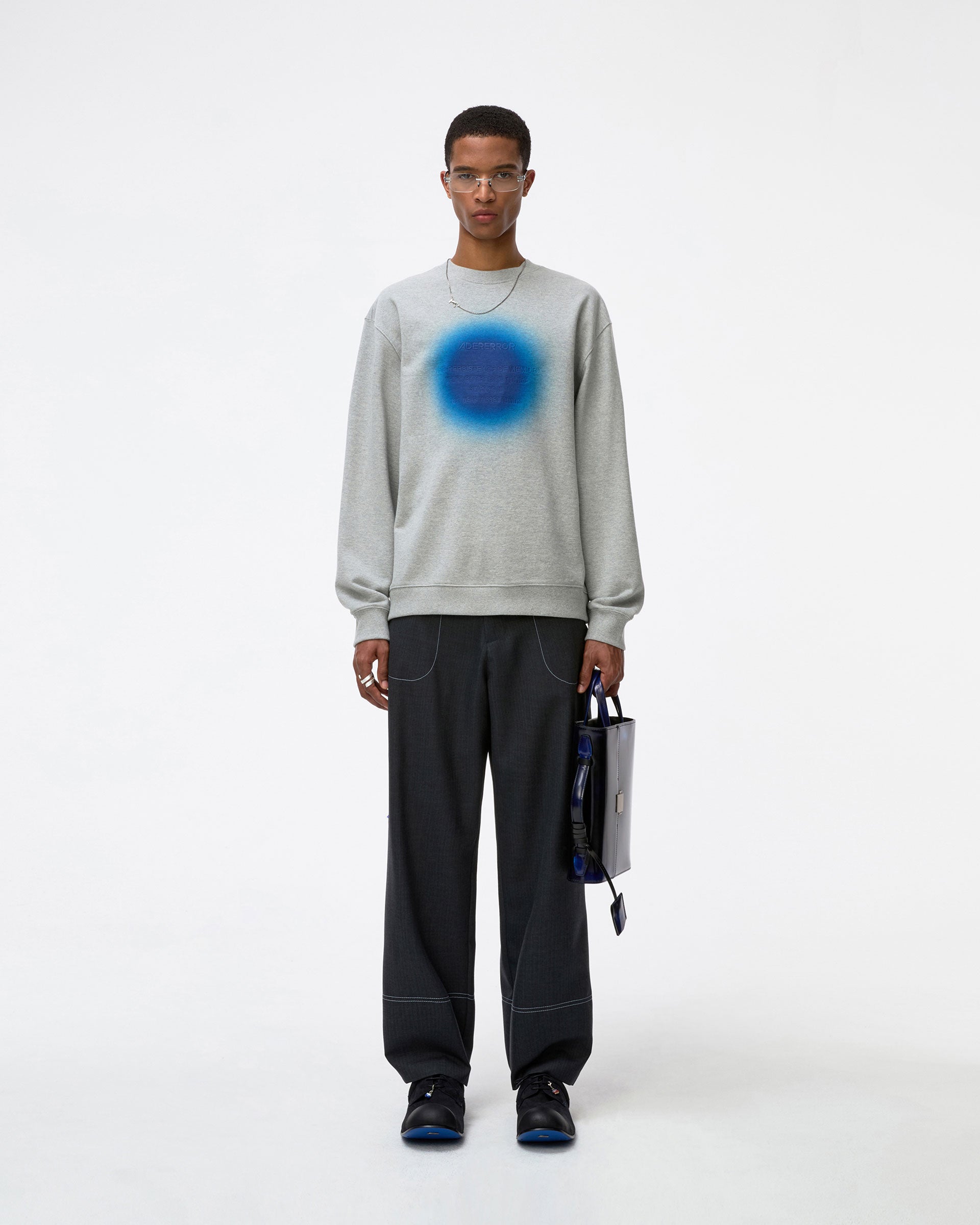 Ader Error - Eternity Sweatshirt Product. 34 (Grey) product image 1 | TRAB K-Fashion Australia