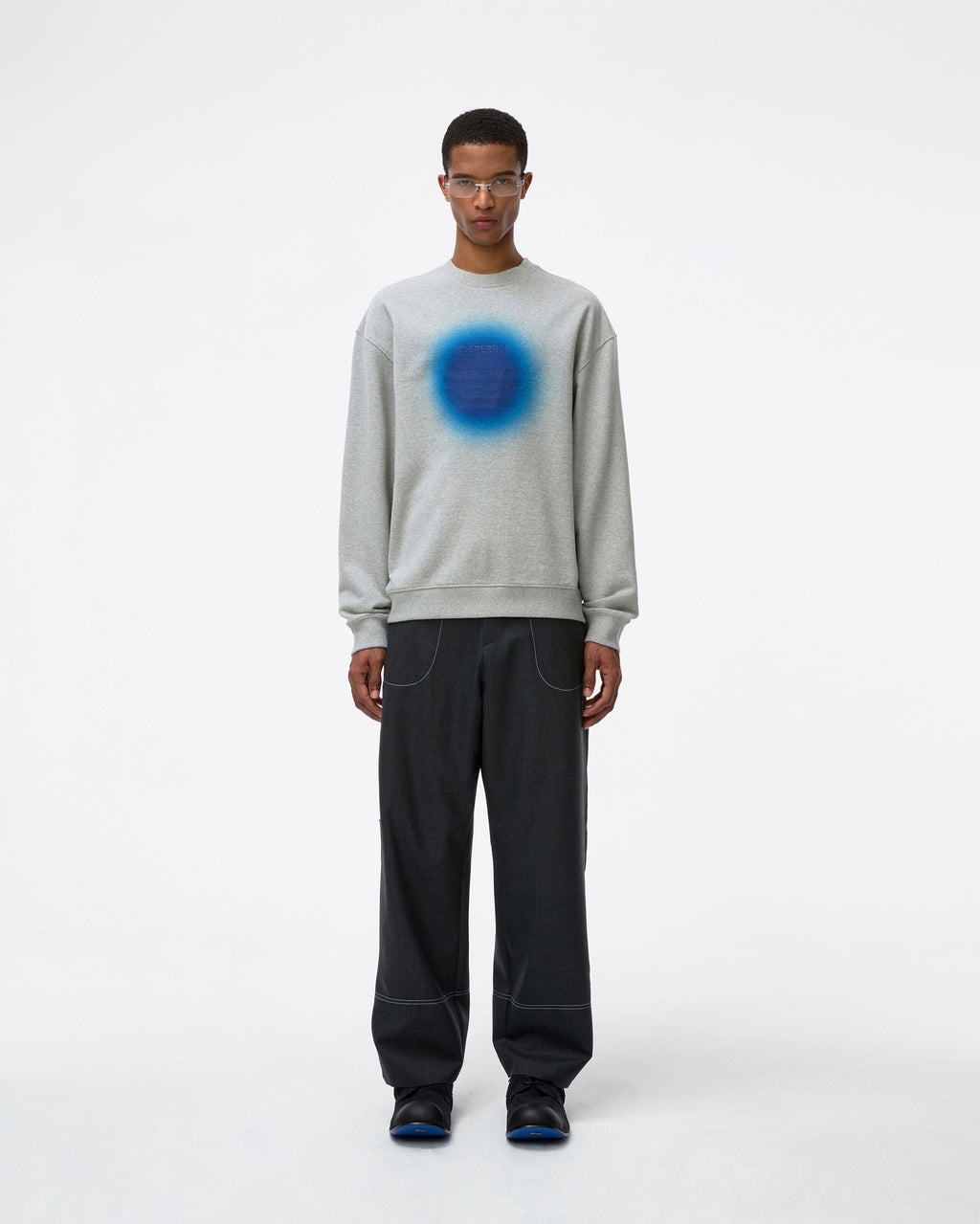 Ader Error - Eternity Sweatshirt Product. 34 (Grey) product image 2 | TRAB K-Fashion Australia
