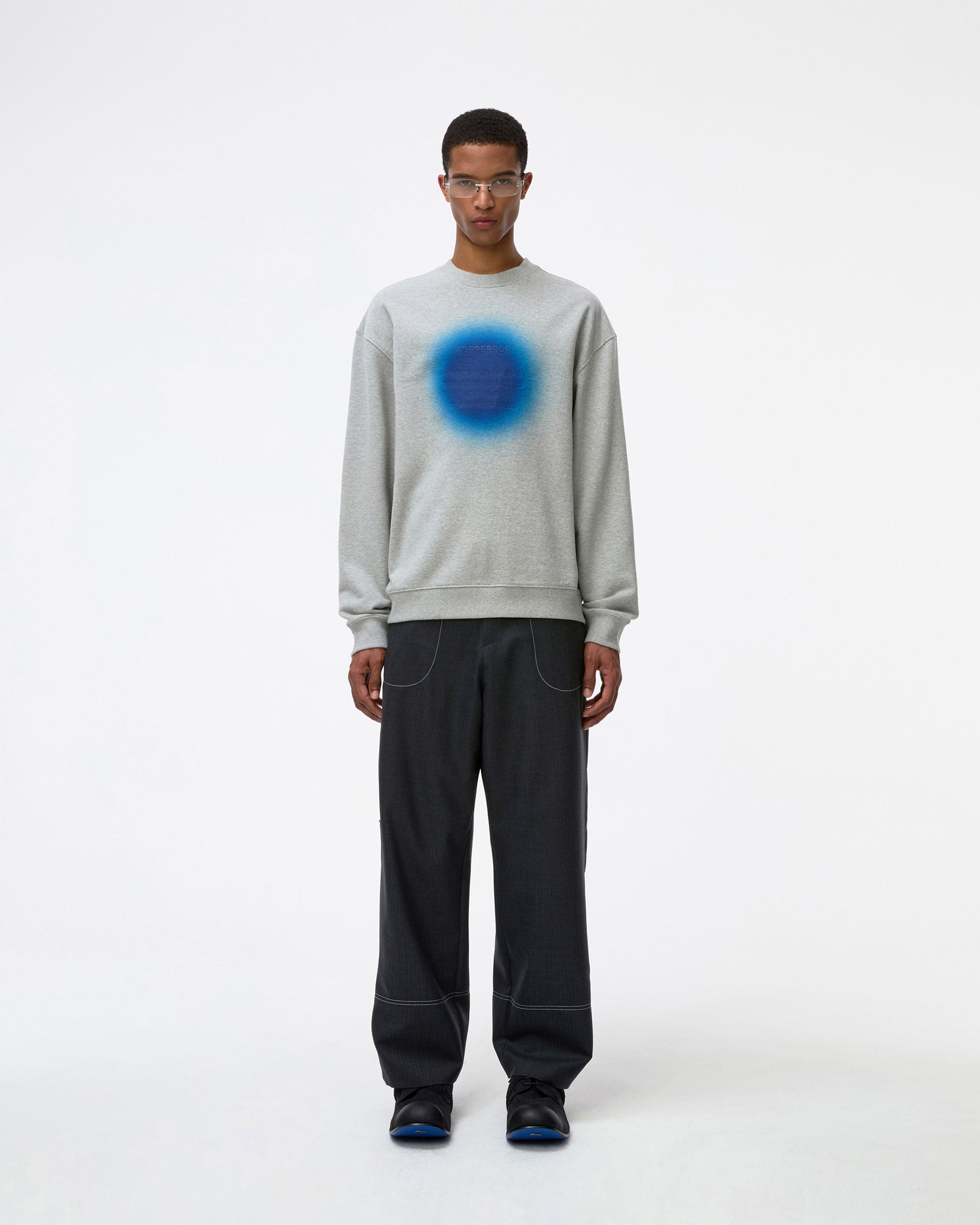 Ader Error - Eternity Sweatshirt Product. 34 (Grey) product image 2 | TRAB K-Fashion Australia