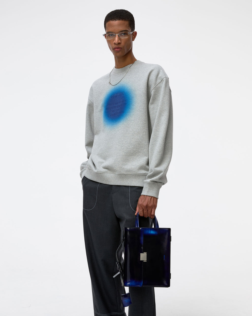 Ader Error - Eternity Sweatshirt Product. 34 (Grey) product image 5 | TRAB K-Fashion Australia