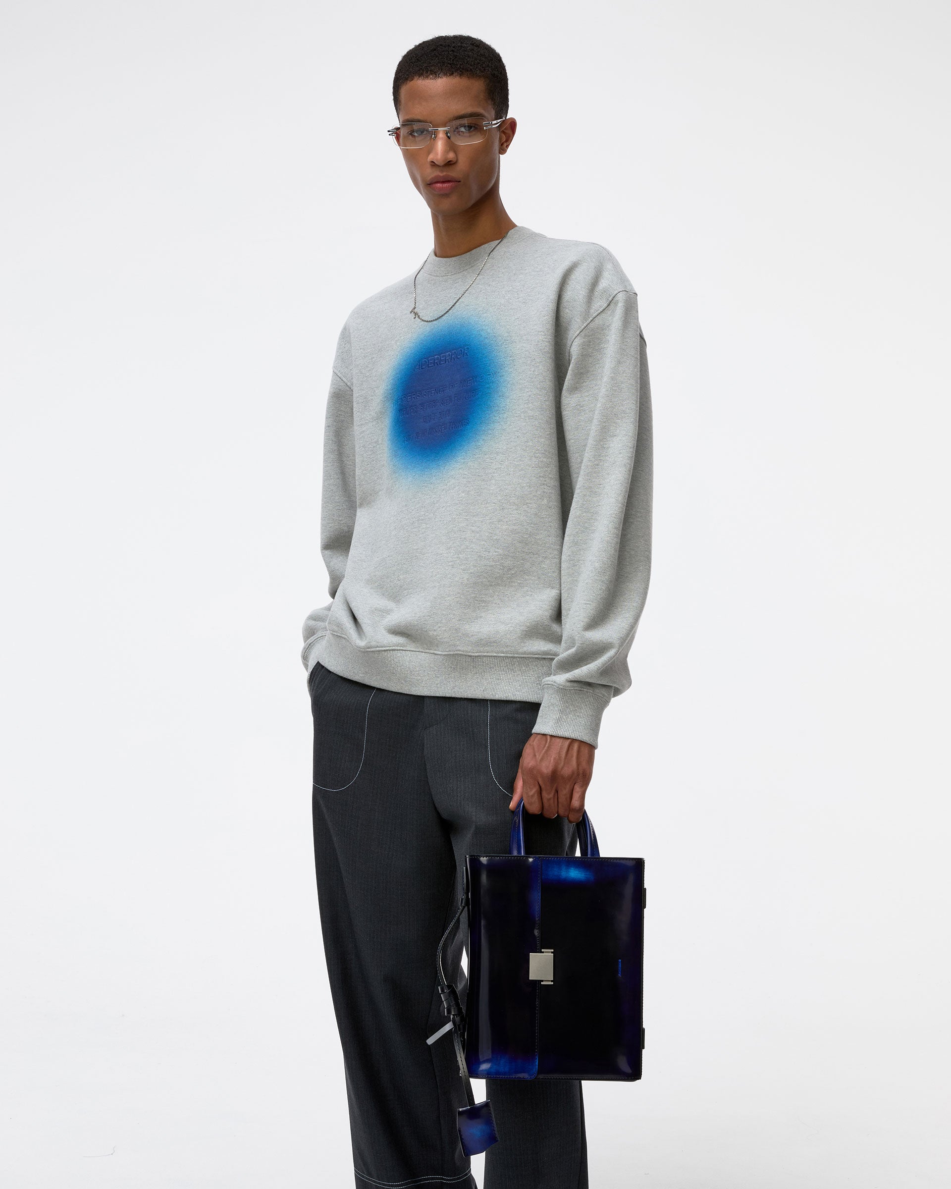 Ader Error - Eternity Sweatshirt Product. 34 (Grey) product image 5 | TRAB K-Fashion Australia