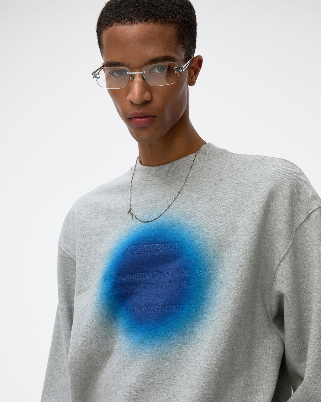 Ader Error - Eternity Sweatshirt Product. 34 (Grey) product image 6 | TRAB K-Fashion Australia